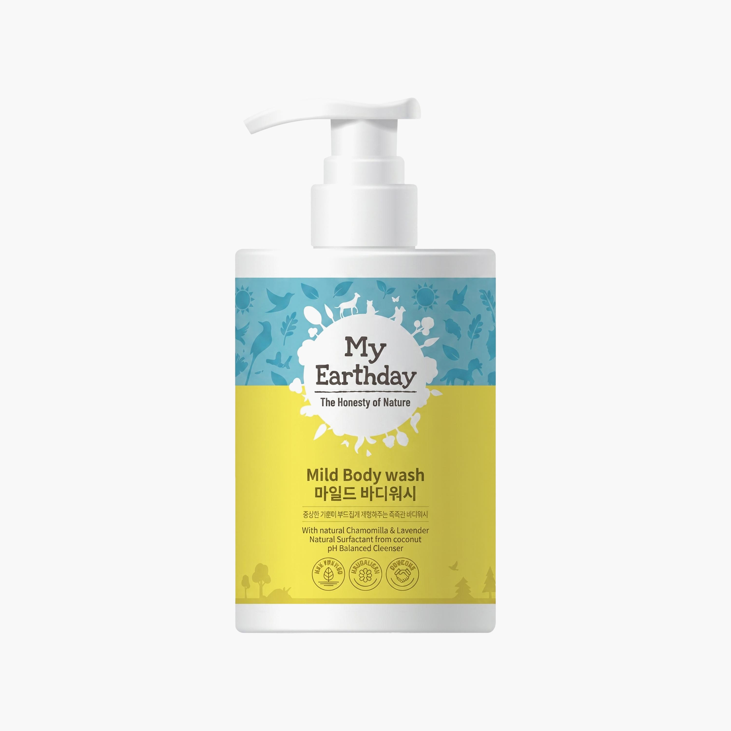 My Earth Day Mild Bodywash - 300 ml-baby-bathandcare-hairbodyskincare-bodywashandsoaps-image-1