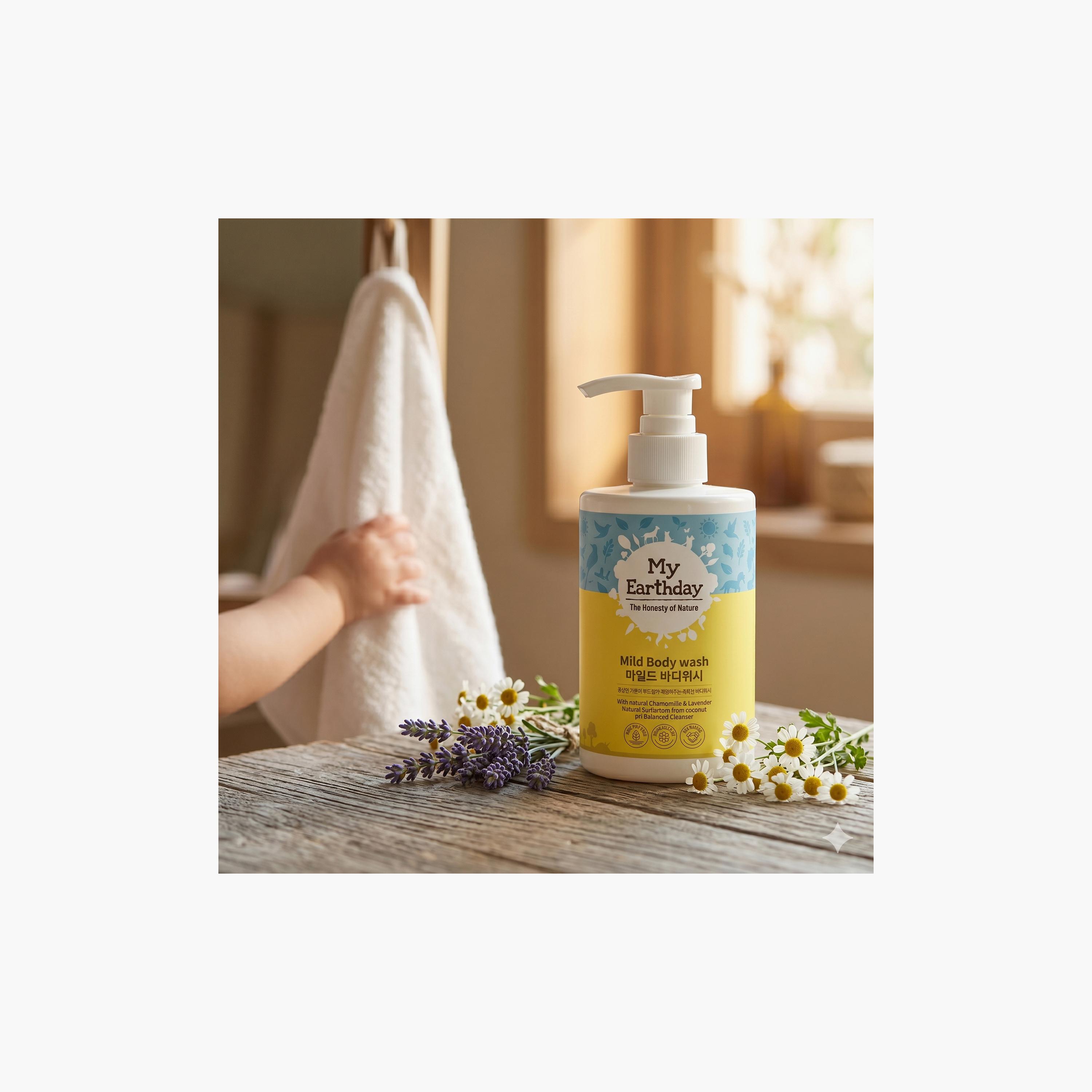 My Earth Day Mild Bodywash - 300 ml-baby-bathandcare-hairbodyskincare-bodywashandsoaps-image-3