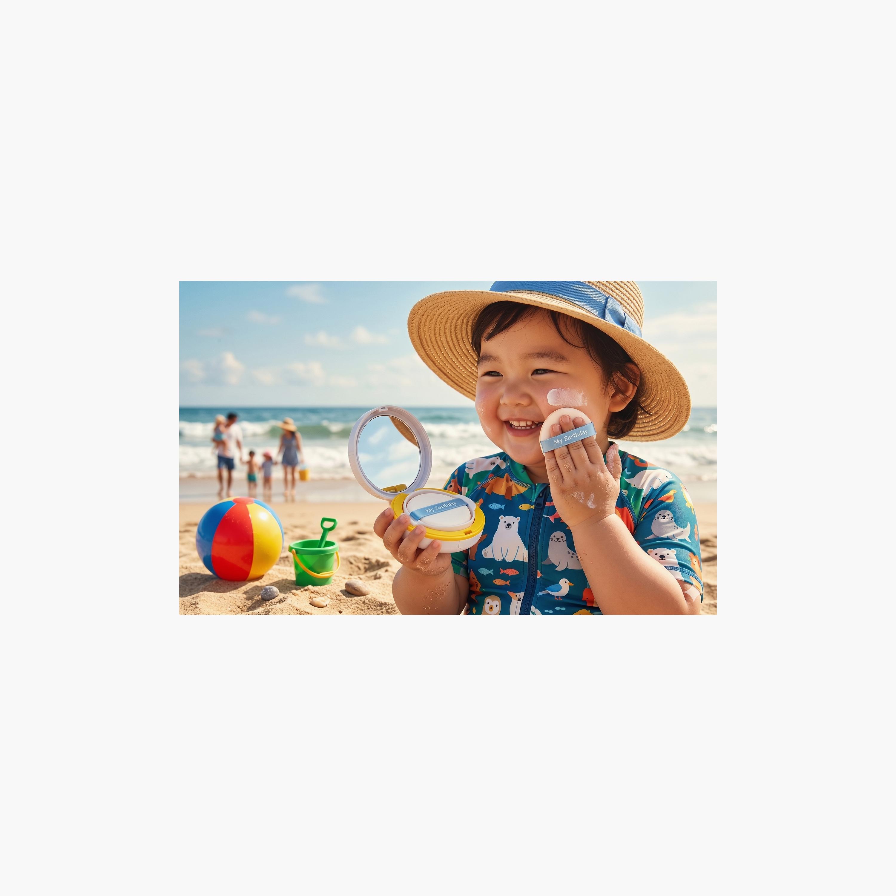 My Earth Day SPF44 PA++++ Pure Calming Sun Cushion Refill - 15 gm-beautyandpersonalcare-babycare-babygrooming-image-5