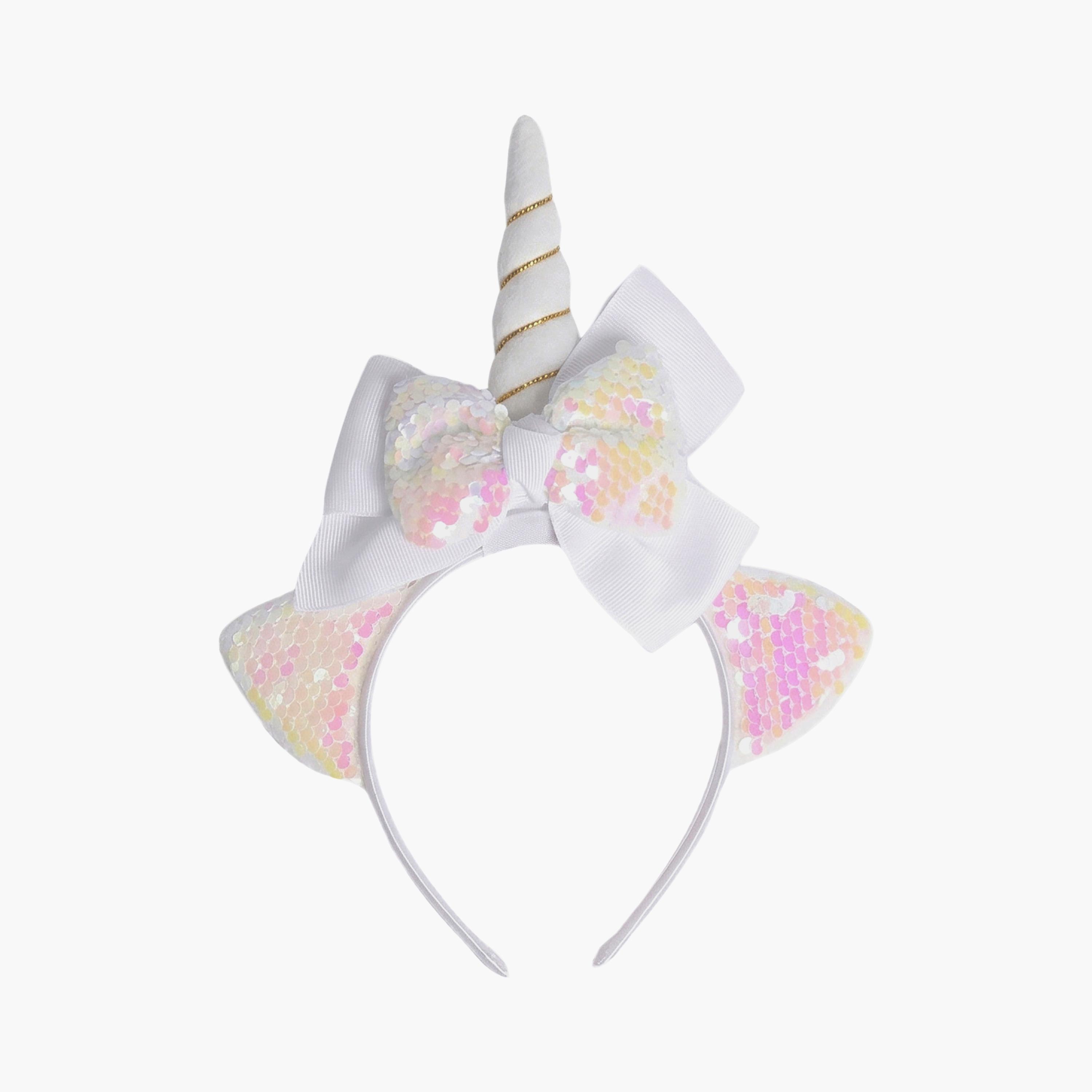 طوق شعر يونيكورن جليتر (بلمعة) من ليتل لاكشريز-girls-accessories-hairaccessories-image-1