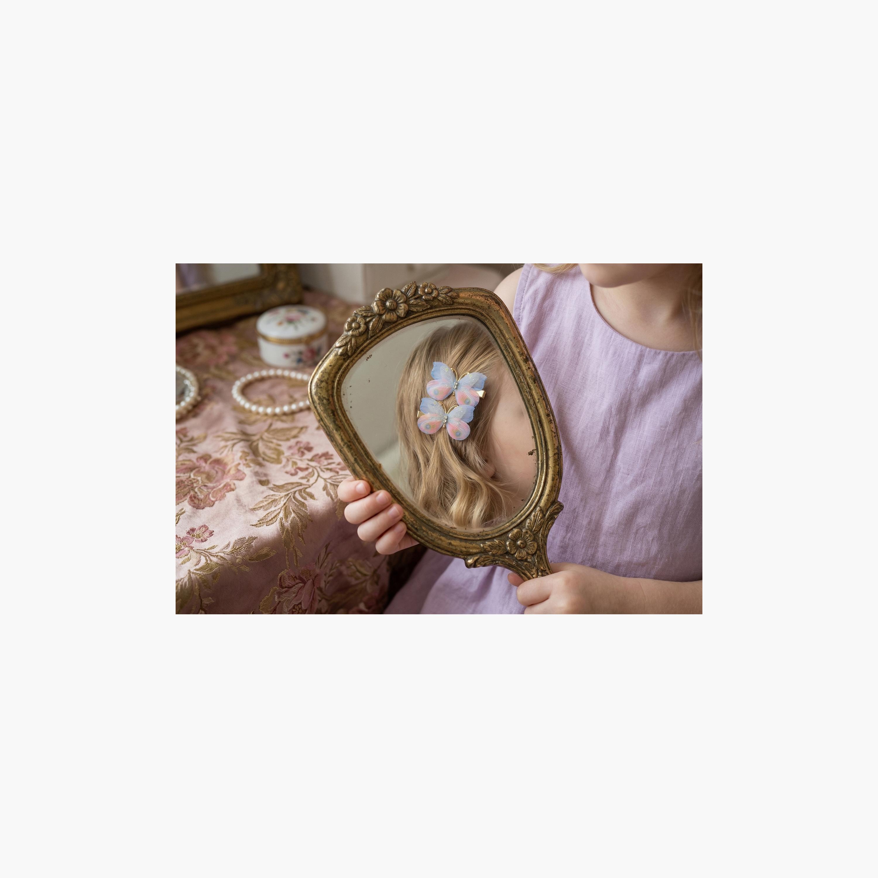 زوج مشابك شعر (توك) على شكل فراشة من ليتل لاكشريز-girls-accessories-hairaccessories-image-3