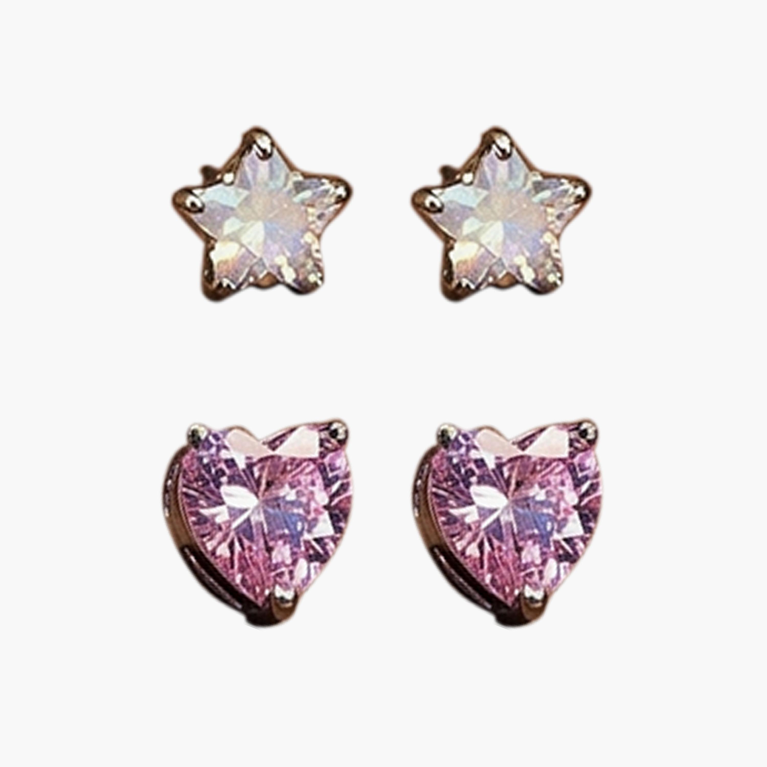 مجموعة أقراط (حلقان) "الملاك الصغير" مكونة من زوجين من ليتل لاكشريز-girls-accessories-jewellery-image-1