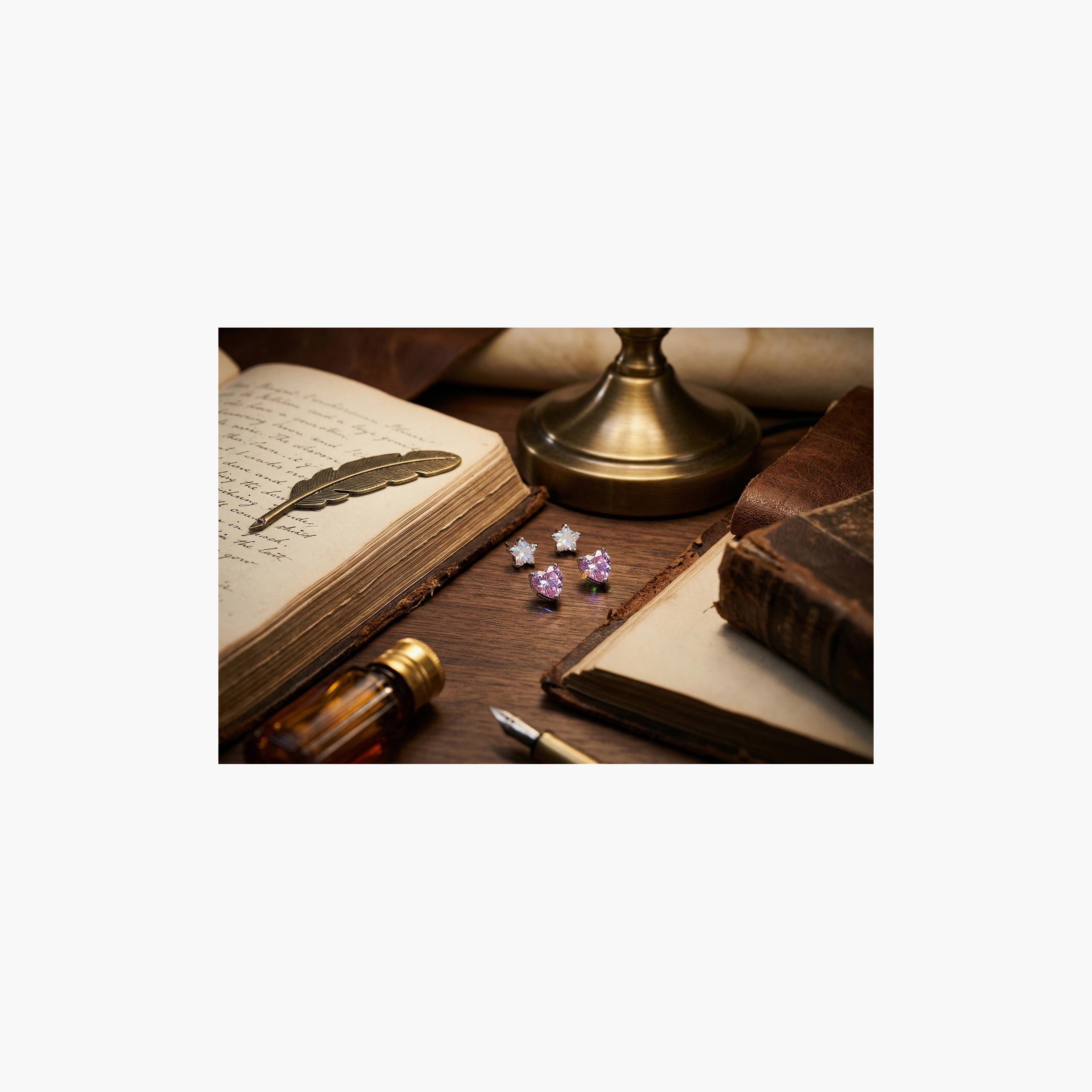 مجموعة أقراط (حلقان) "الملاك الصغير" مكونة من زوجين من ليتل لاكشريز-girls-accessories-jewellery-image-2