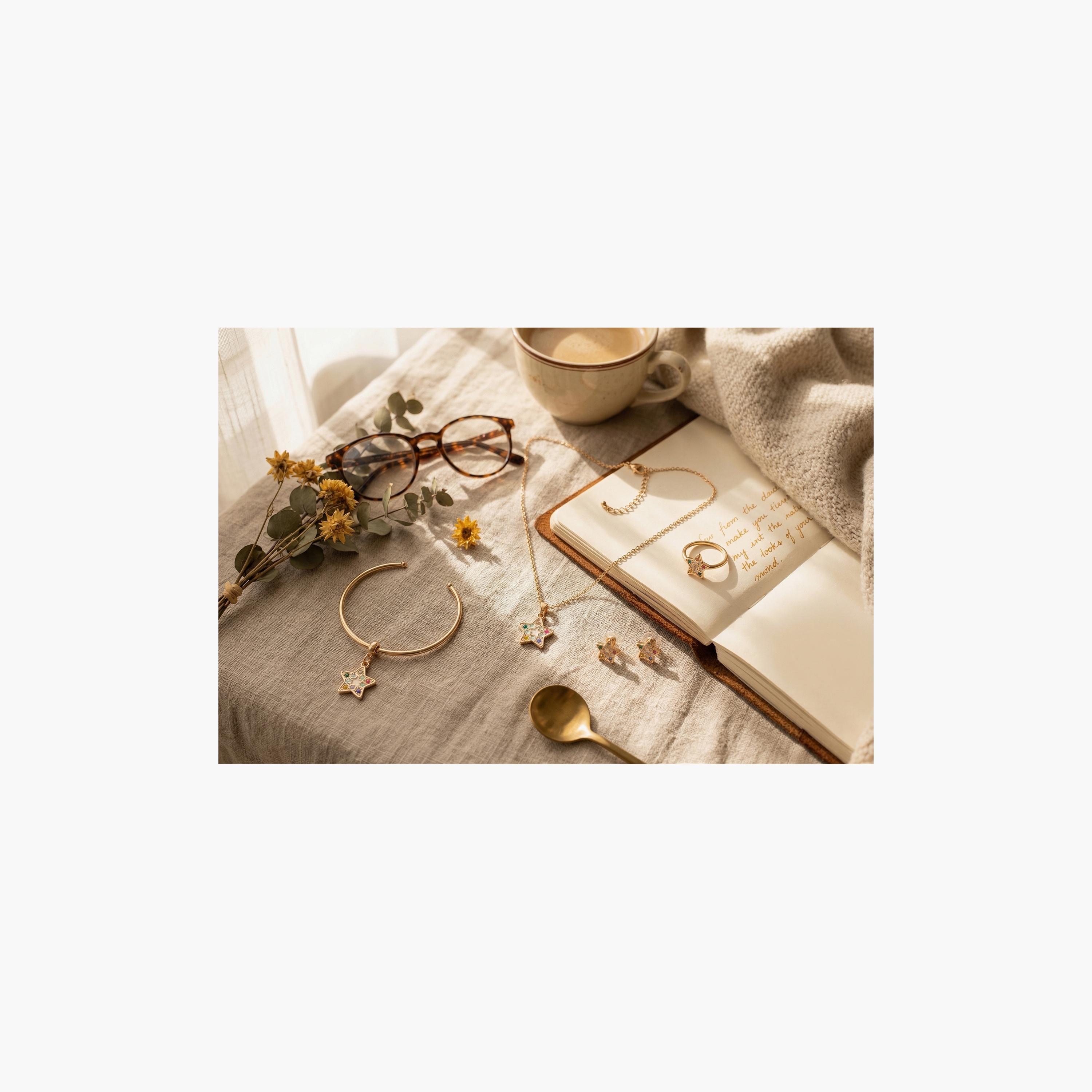مجموعة مجوهرات وإكسسوارات من المينا على شكل نجمة من ليتل لاكشريز-girls-accessories-jewellery-image-2