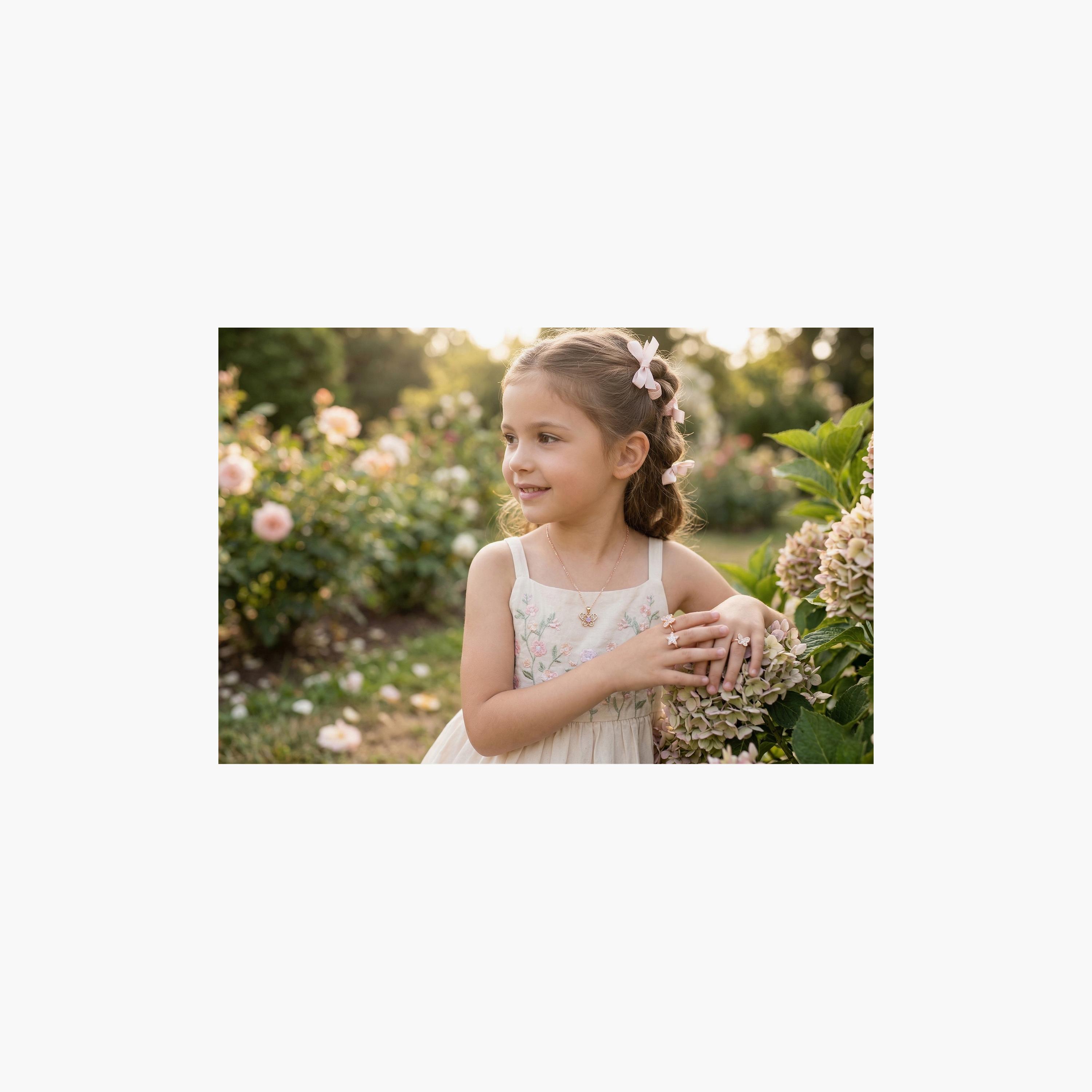 مجموعة مجوهرات وإكسسوارات على شكل فراشة من ليتل لاكشريز-girls-accessories-jewellery-image-3