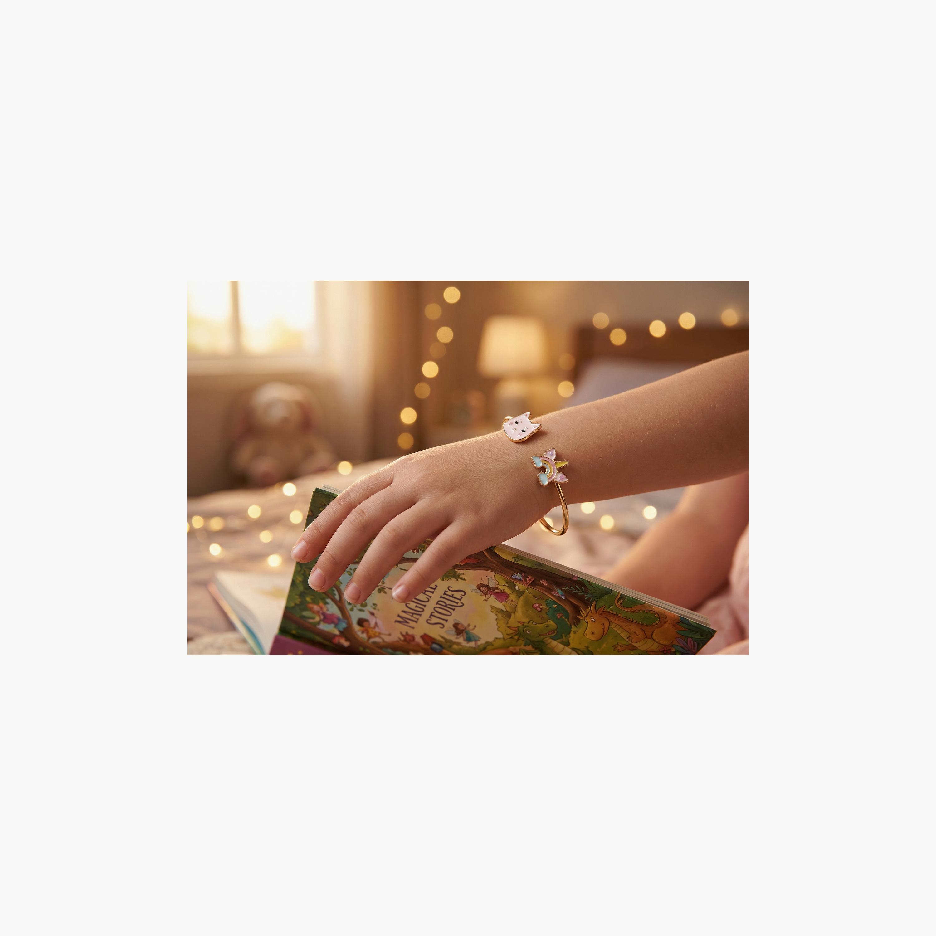 إسورة (غويشة) على شكل قطة لطيفة من ليتل لاكشريز-girls-accessories-jewellery-image-2