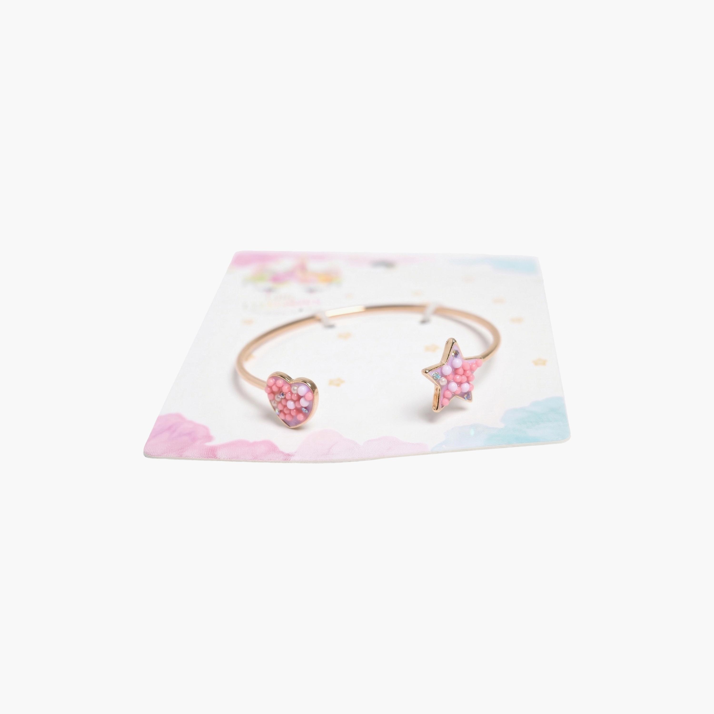 إسورة (غويشة) على شكل قلب ونجمة من ليتل لاكشريز-girls-accessories-jewellery-image-4