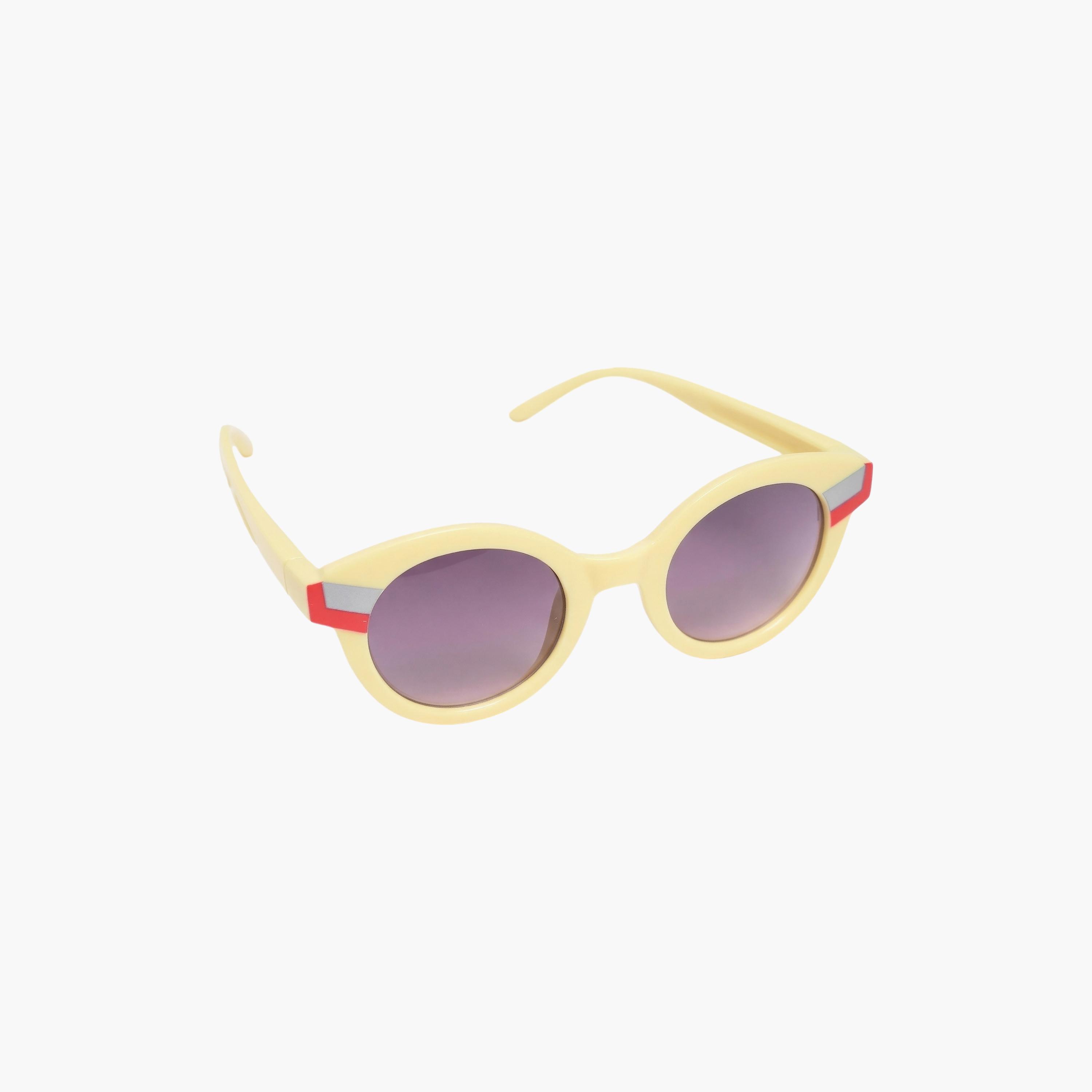 Smile In Shades Retro Round Sunglasses-girls-accessories-sunglasses-image-1