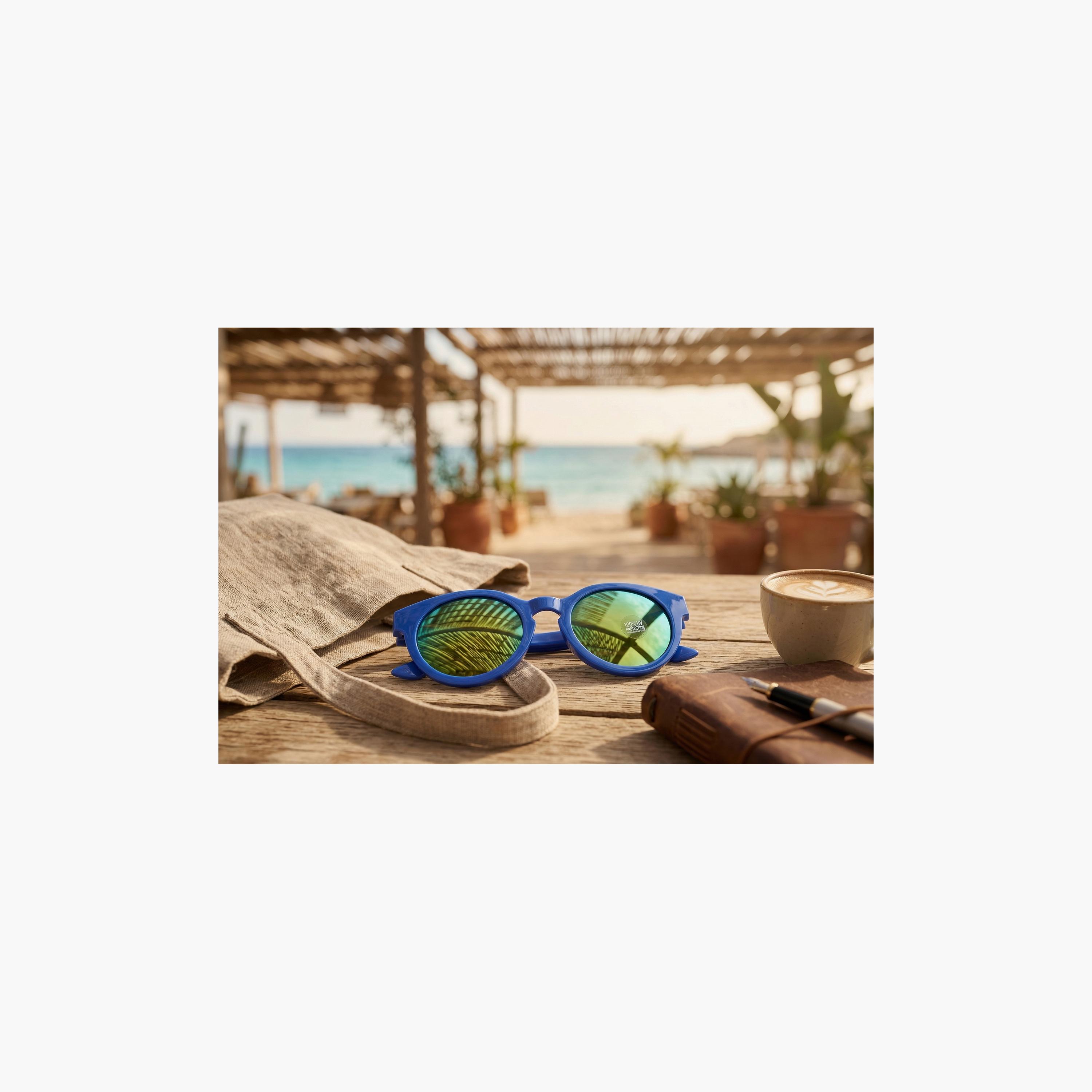 Smile In Shades Round Bright Sunglasses-girls-accessories-sunglasses-image-3