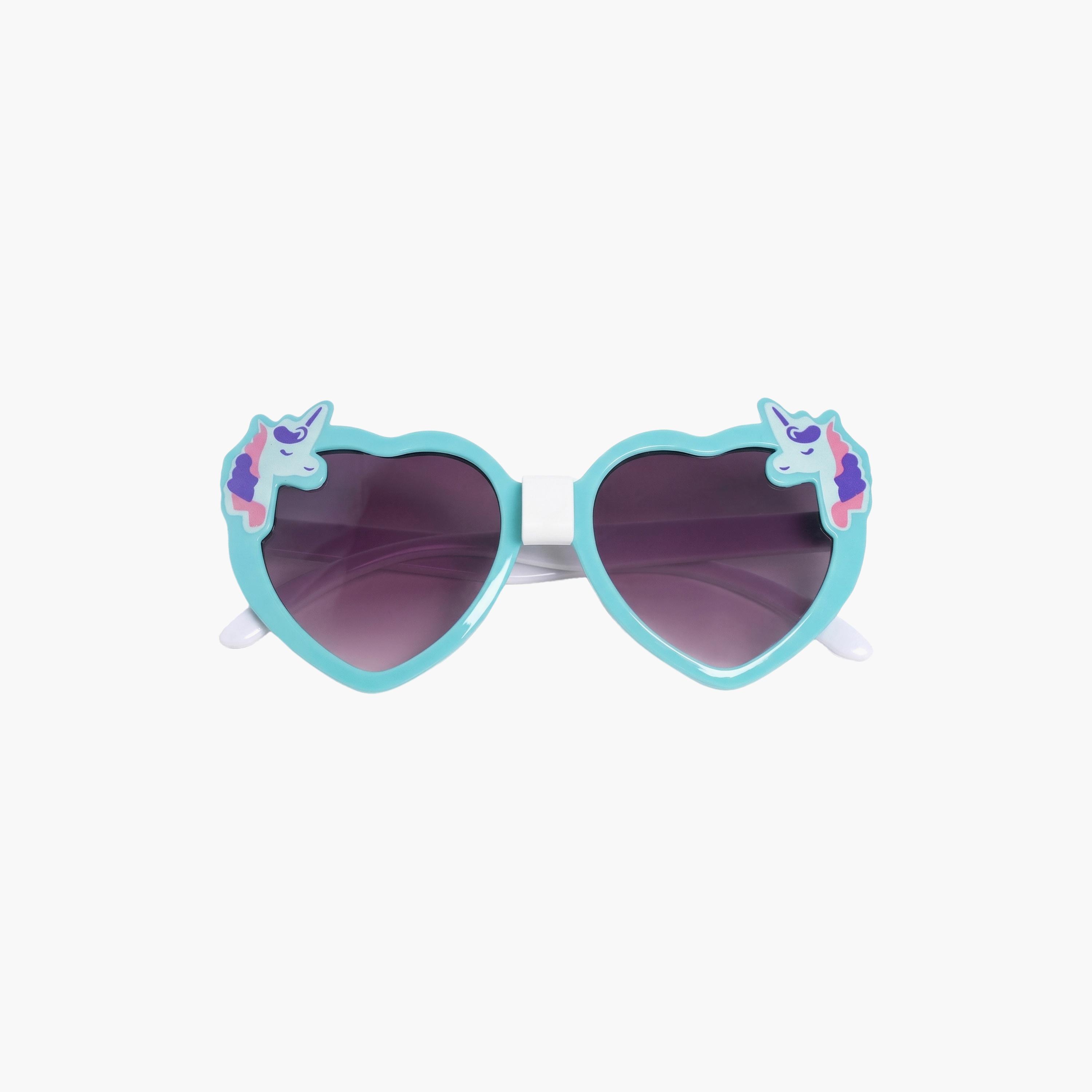 Smile In Shades Unicorn Heart Shape Sunglasses-girls-accessories-sunglasses-image-2