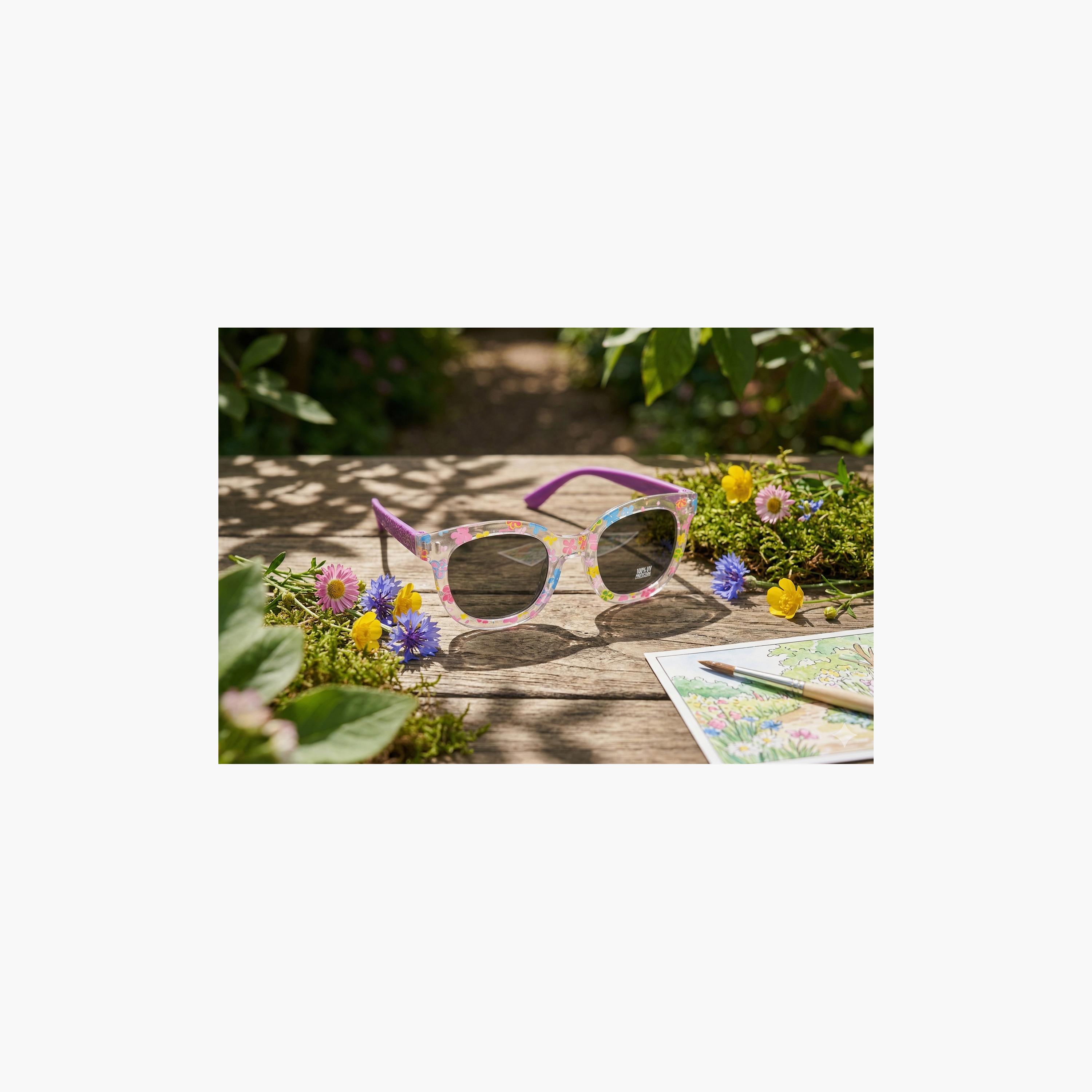 Smile In Shades Floral Print Square Sunglasses-girls-accessories-sunglasses-image-3