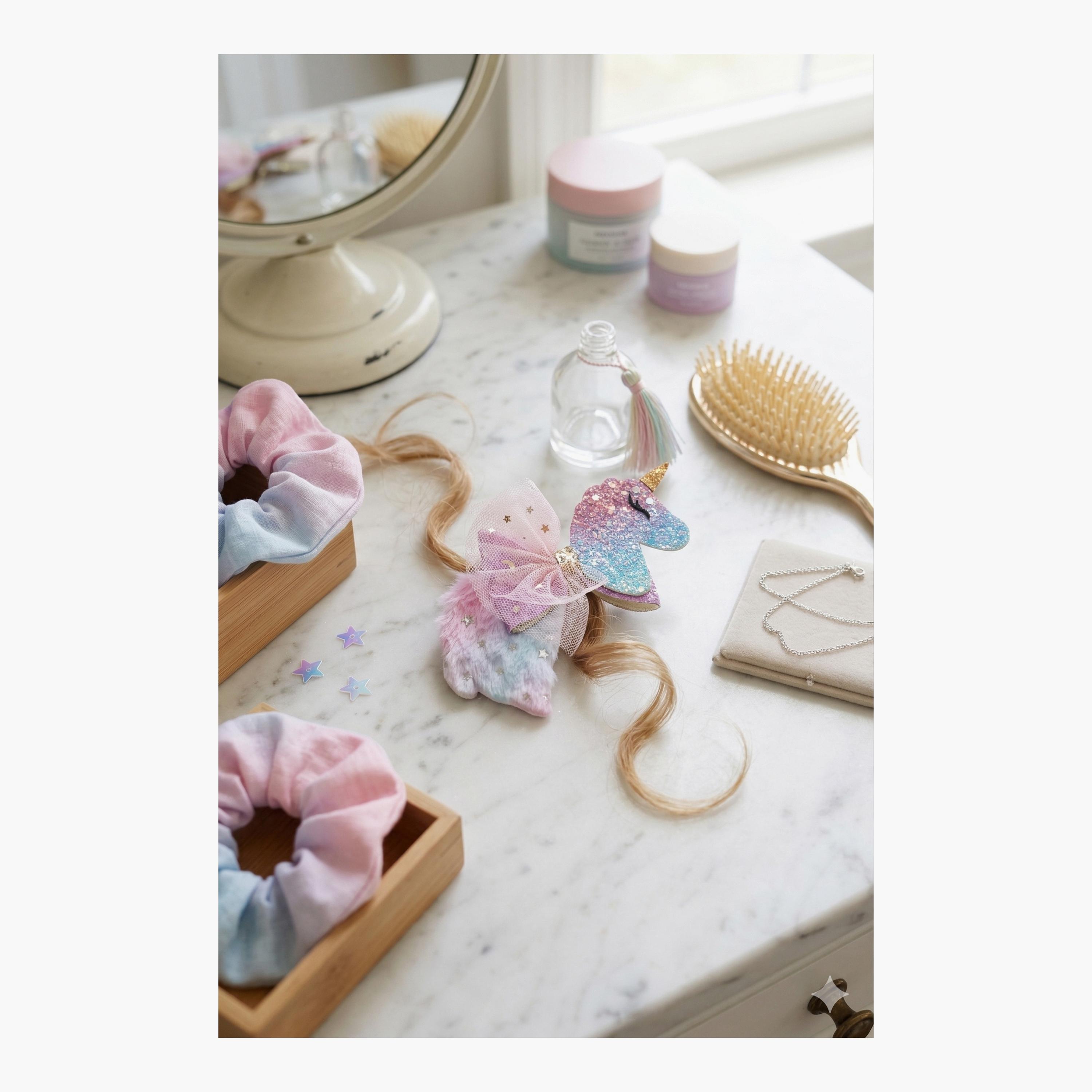 Little Luxuries Sparkle Unicorn Hairclip-girls-accessories-hairaccessories-image-3