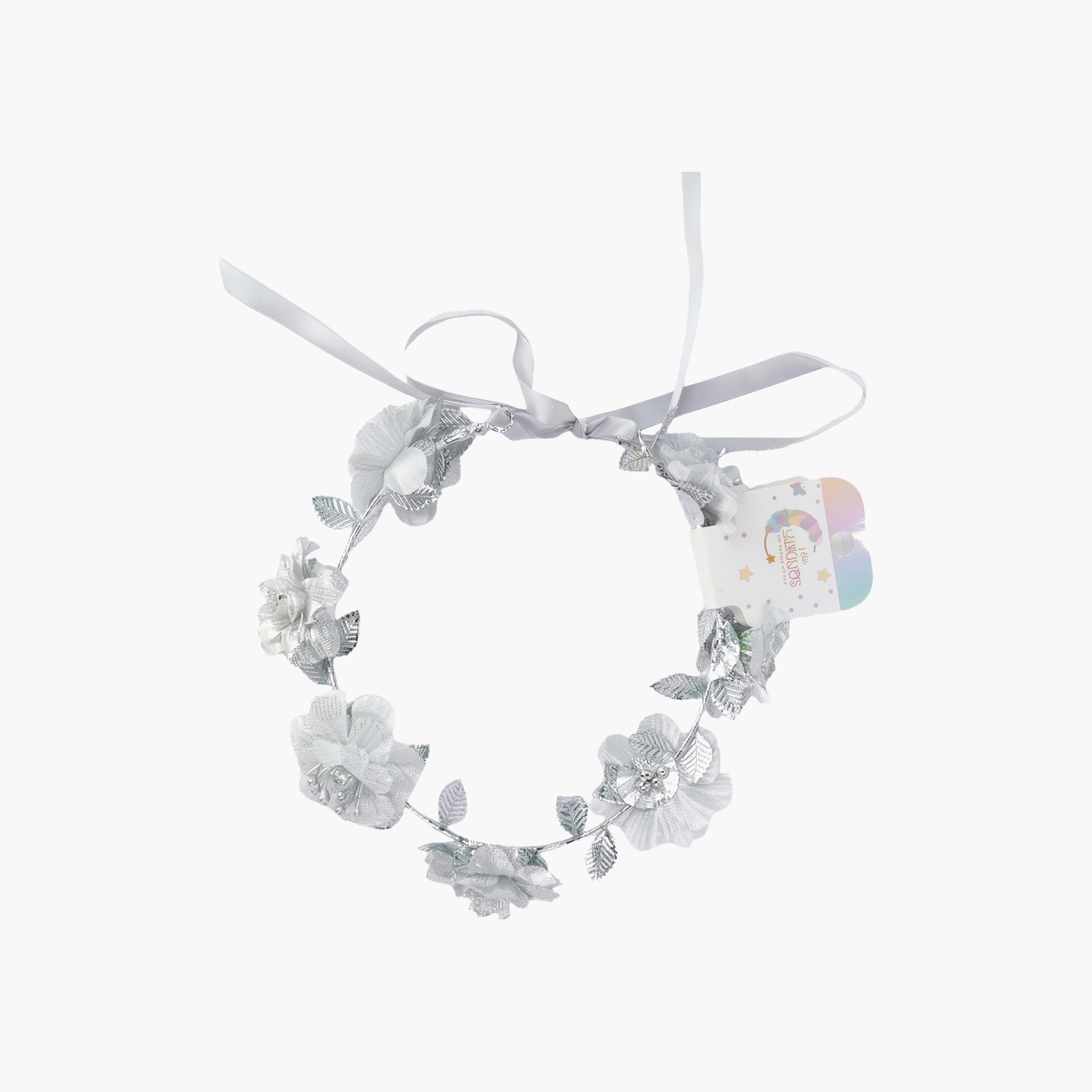 Little Luxuries Halo Silver Tiara-girls-accessories-hairaccessories-image-5