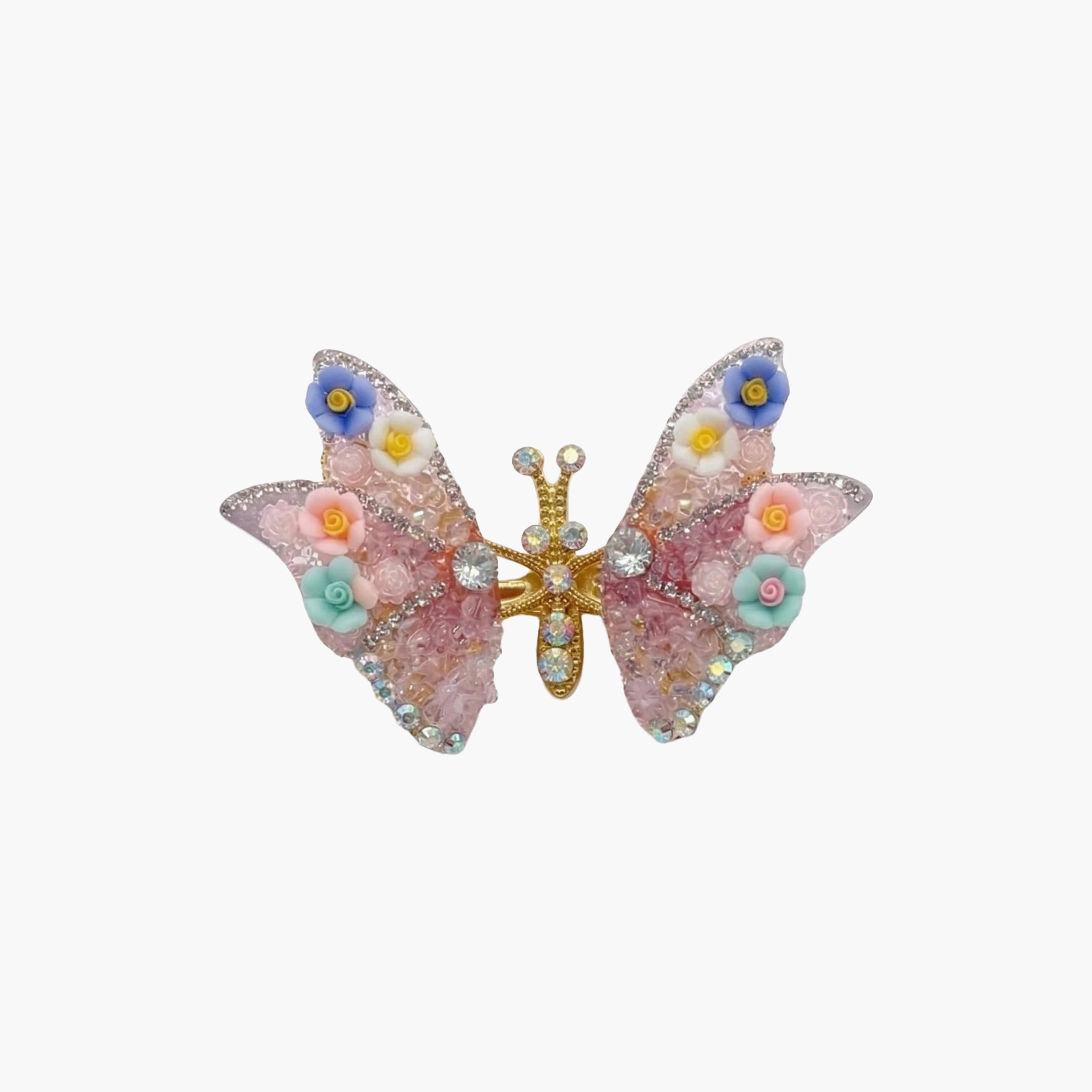 Little Luxuries Sparkle Butterfly Hairclip-girls-accessories-hairaccessories-image-1