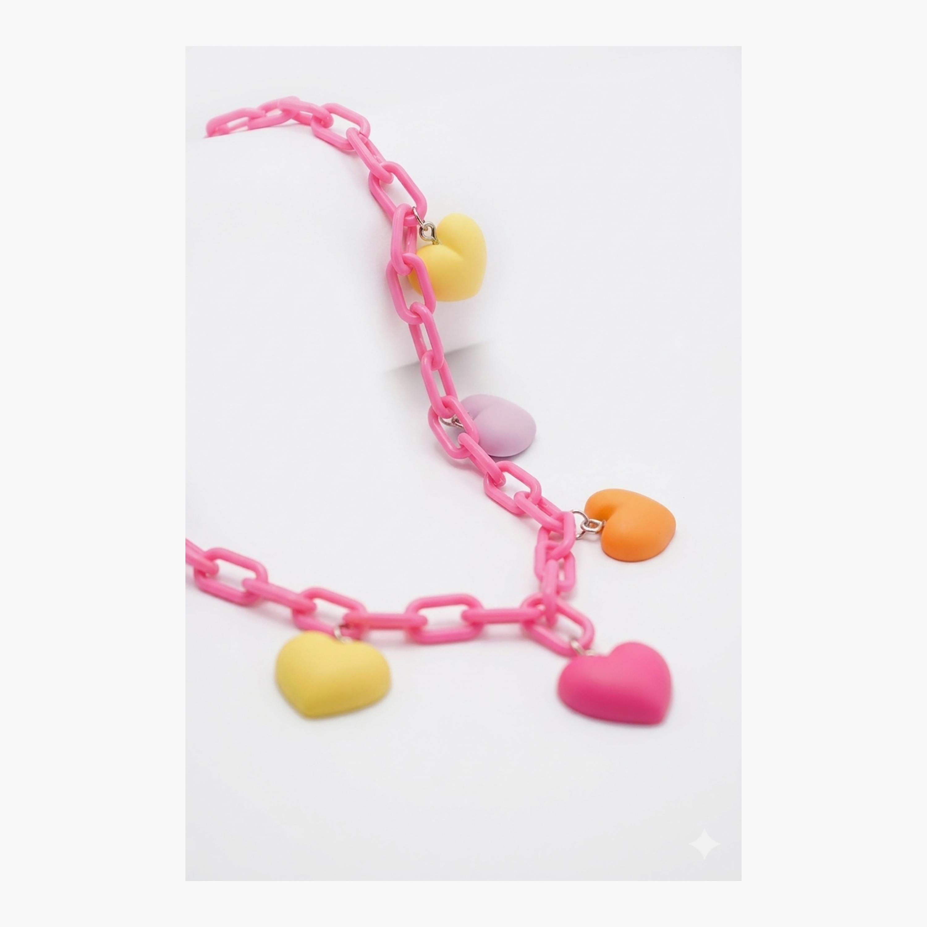قلادة (سلسلة) مع دلاية على شكل قلب من ليتل لاكشريز-girls-accessories-jewellery-image-3