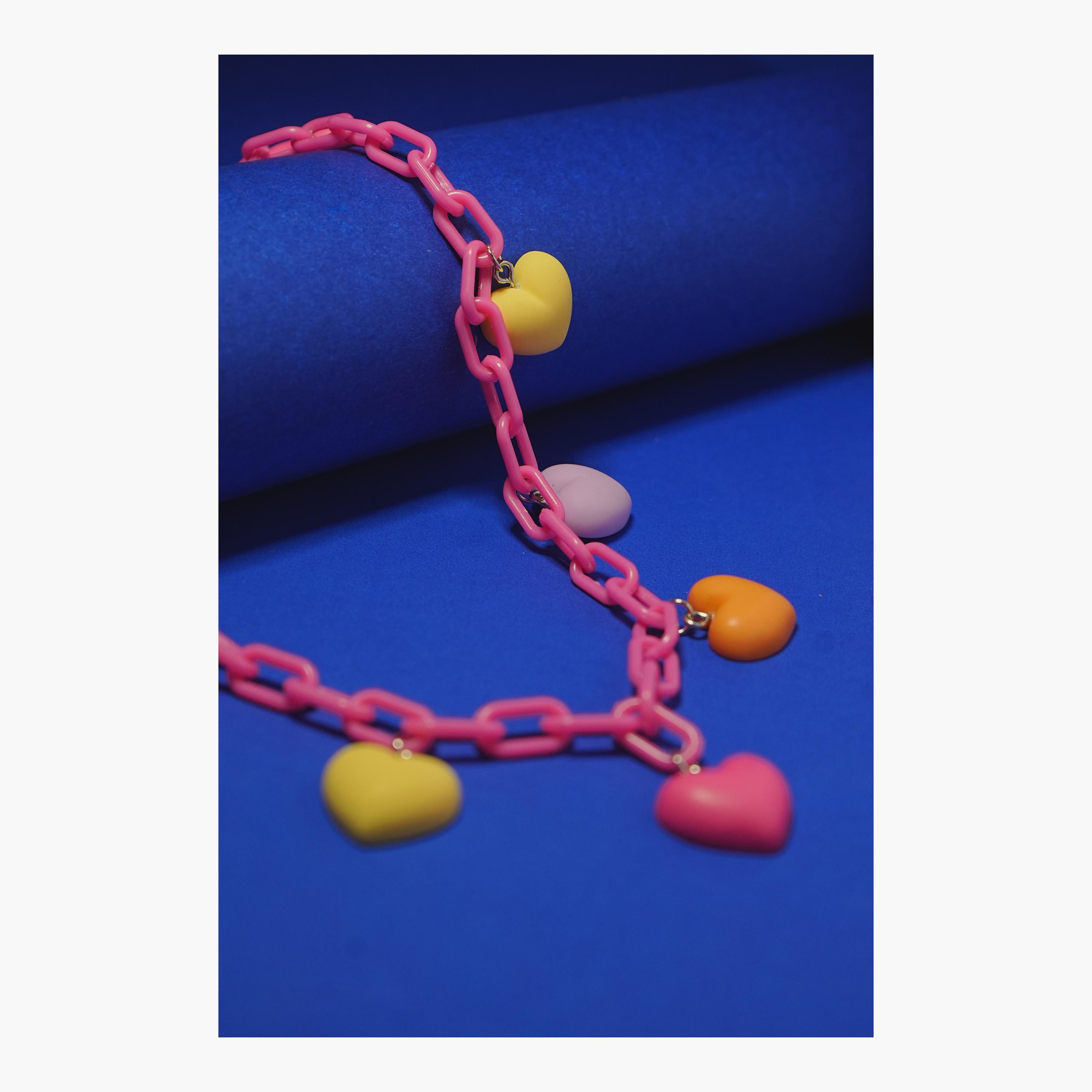 قلادة (سلسلة) مع دلاية على شكل قلب من ليتل لاكشريز-girls-accessories-jewellery-image-4
