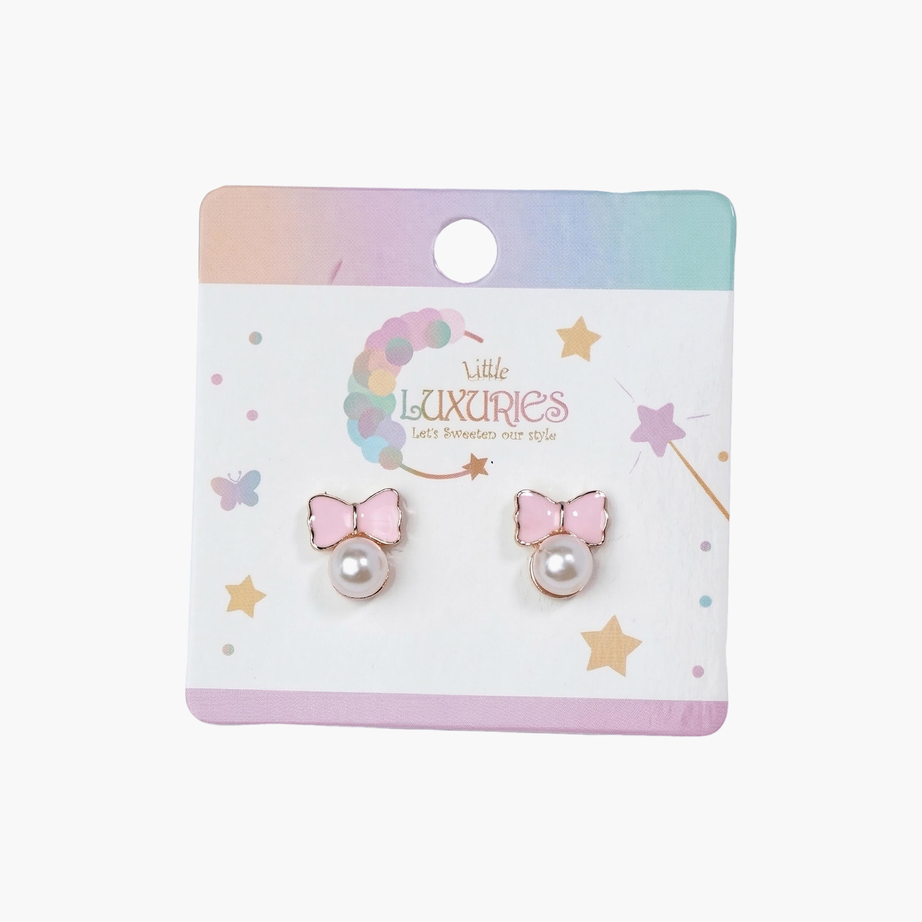 زوج أقراط (حلقان) "الملاك الصغير" من ليتل لاكشريز-girls-accessories-jewellery-image-5