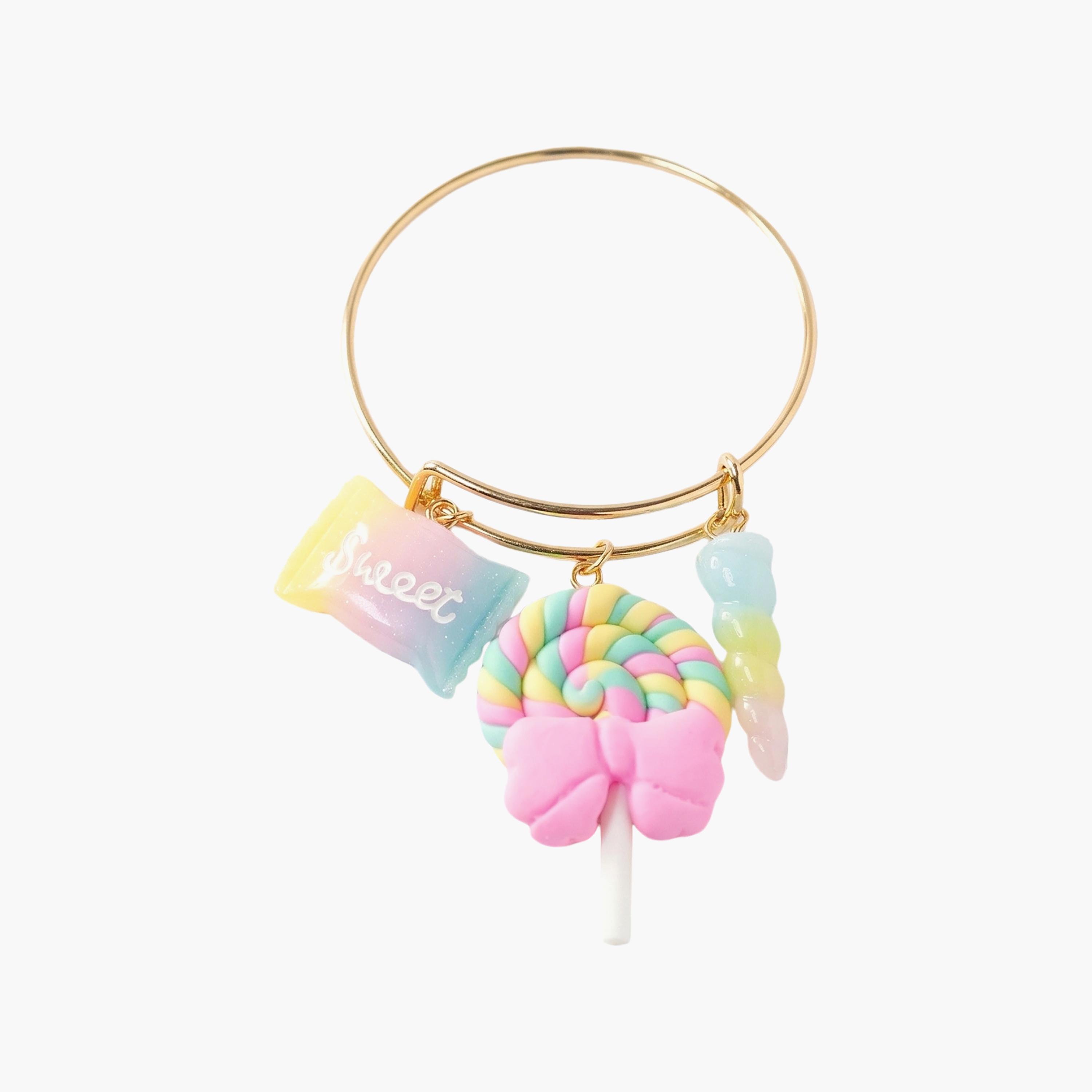 إسورة (غويشة) على شكل مصاصة حلوى لطيفة من ليتل لاكشريز-girls-accessories-jewellery-image-1