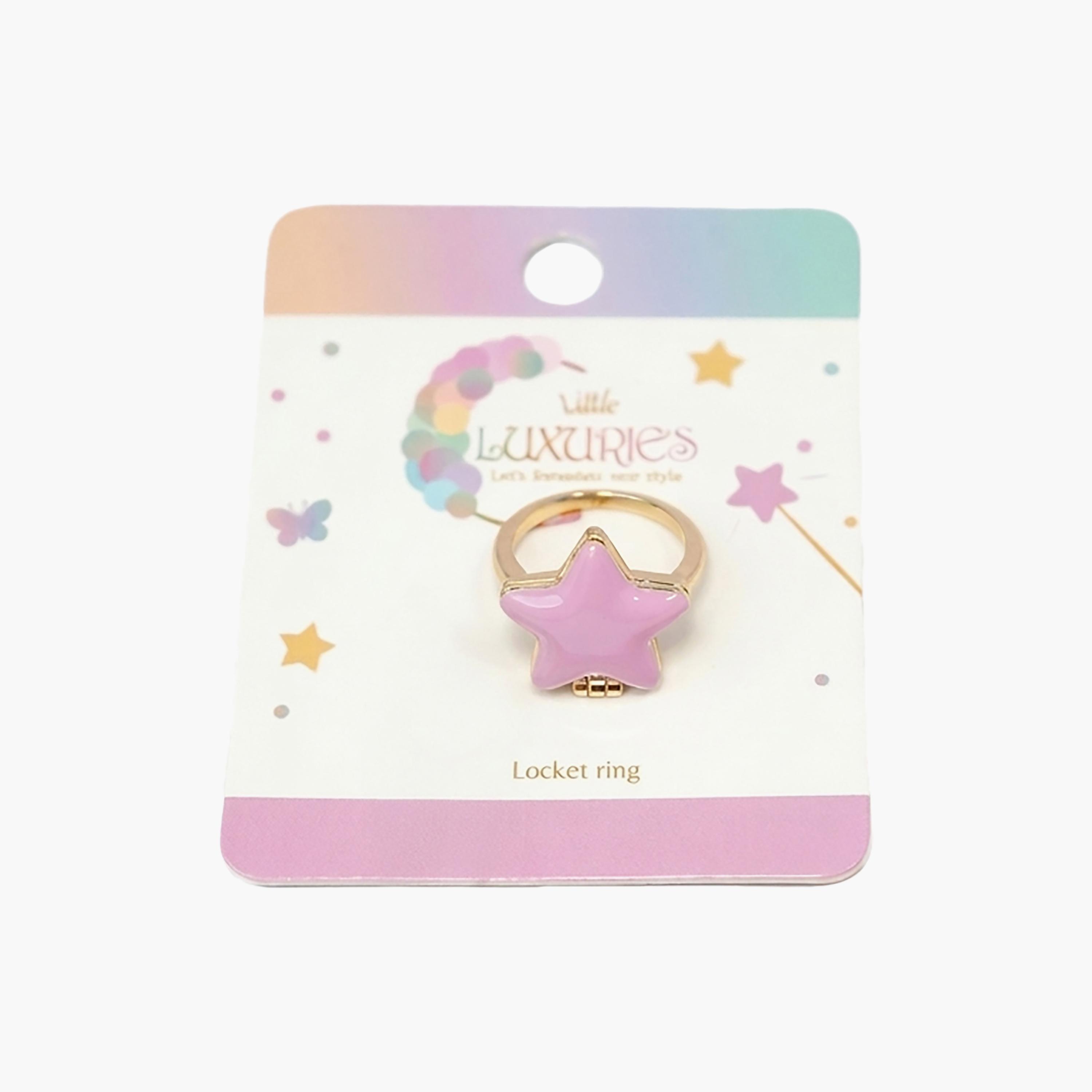 خاتم بدلاية تفتح (لوكِت) على شكل نجمة من ليتل لاكشريز-girls-accessories-jewellery-image-5