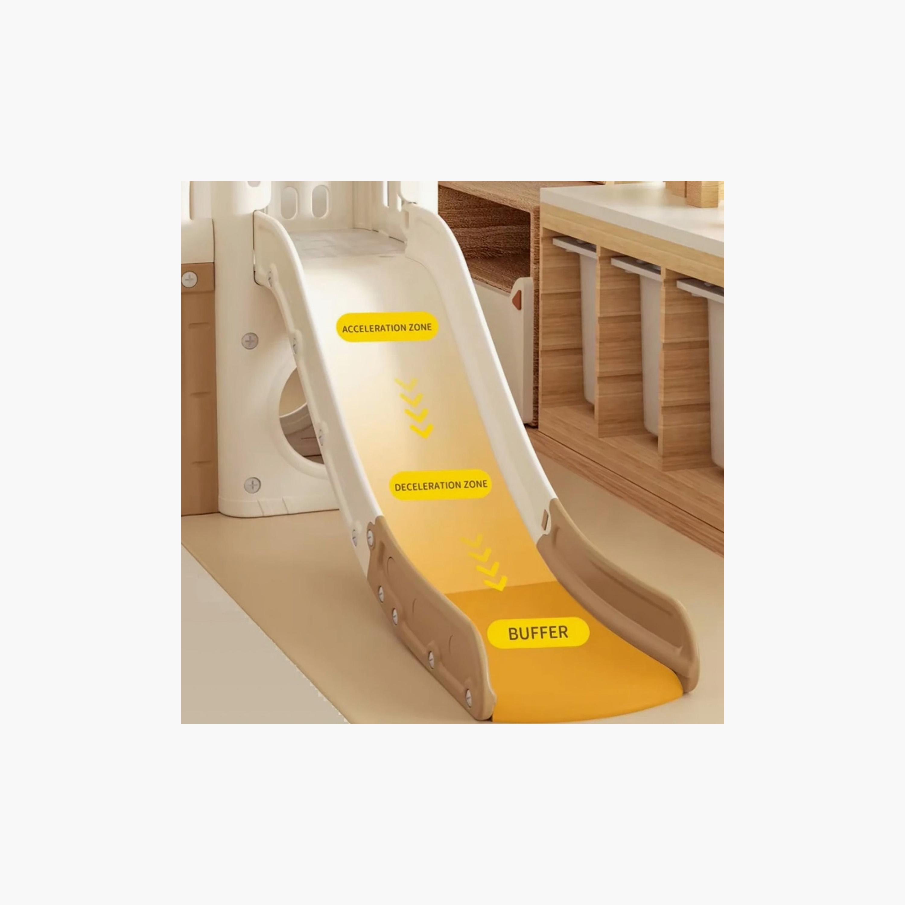 Little Angel 7-In-1 Slide with Climber & Basketball Hoop-toys-outdoor-slidesandswings-image-7