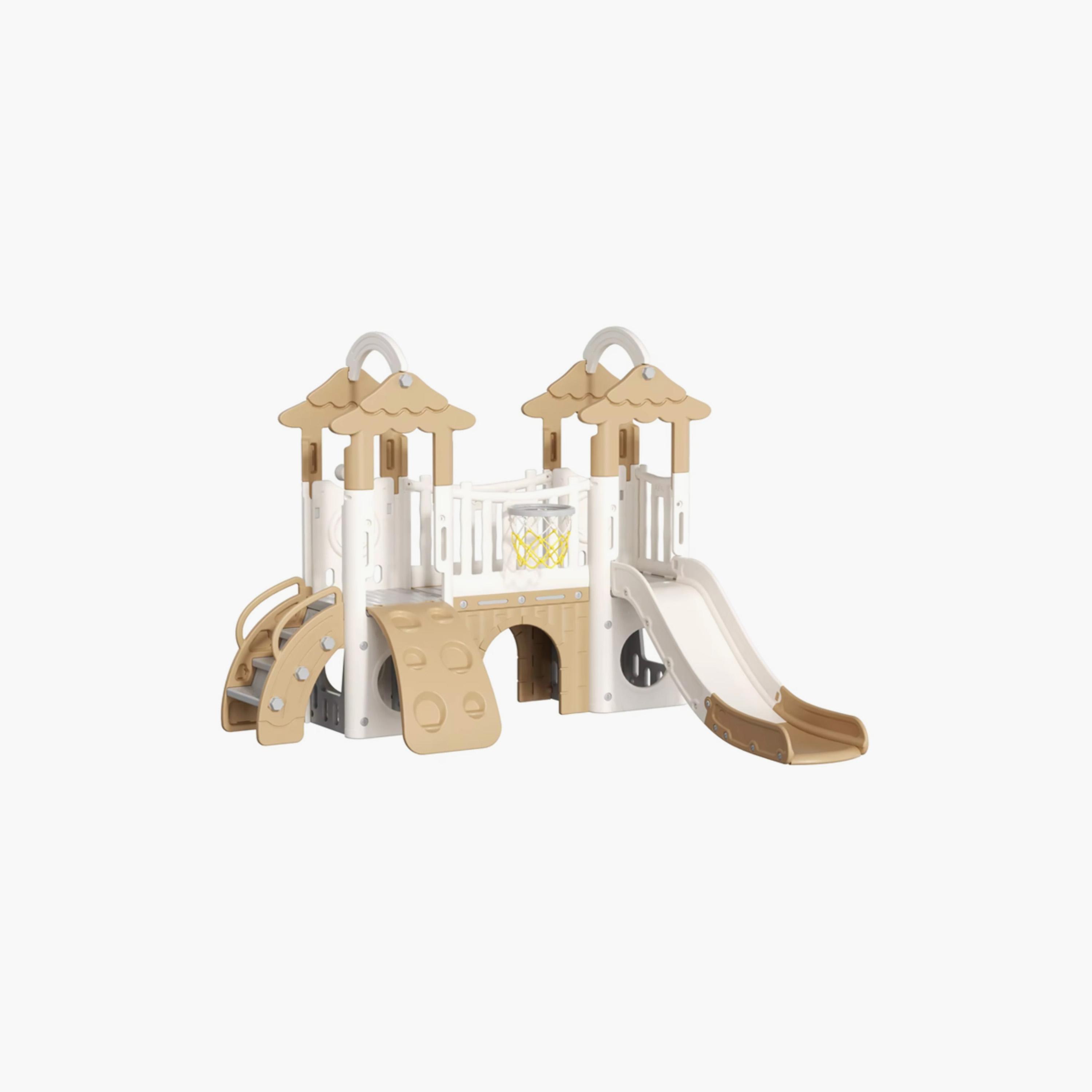 Little Angel 9-In-1 Outdoor Slide Playset-toys-outdoor-slidesandswings-image-1