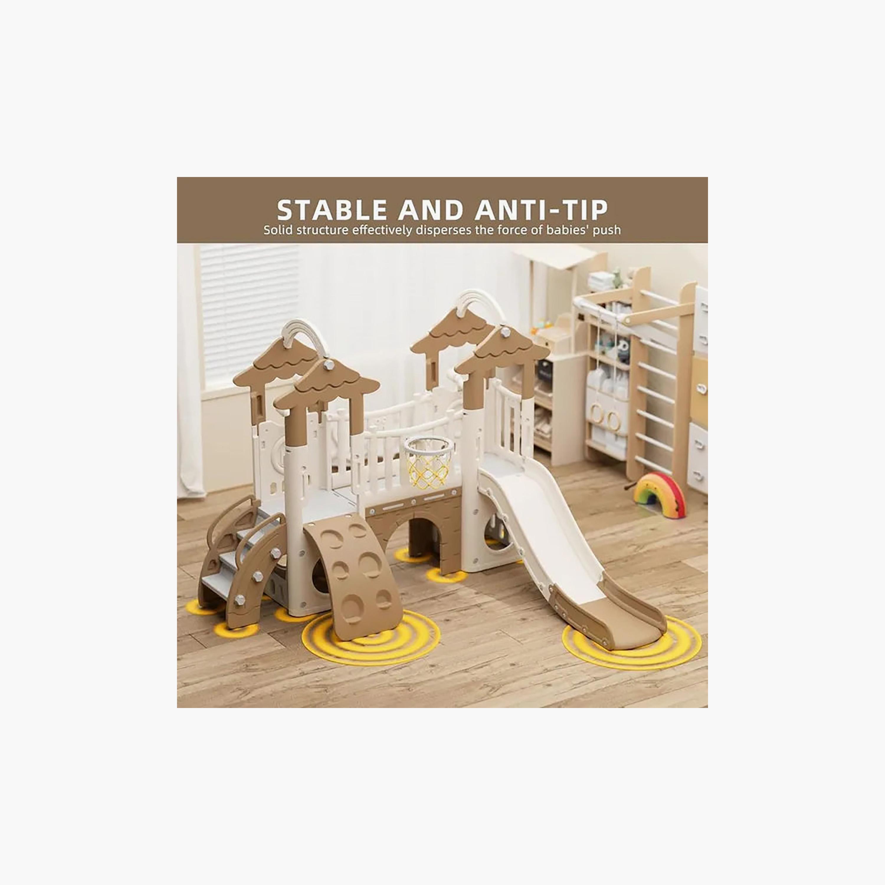 Little Angel 9-In-1 Outdoor Slide Playset-toys-outdoor-slidesandswings-image-2