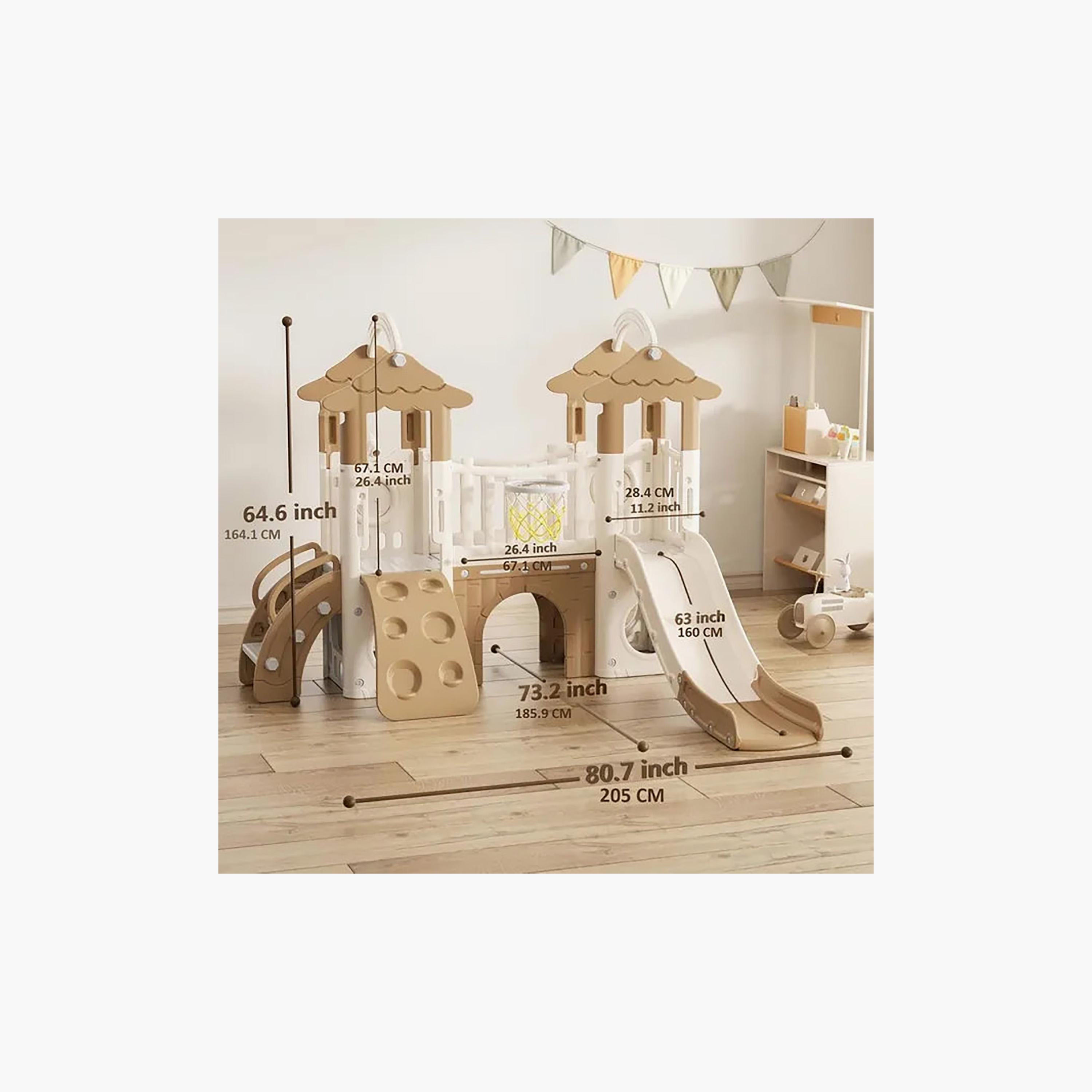 Little Angel 9-In-1 Outdoor Slide Playset-toys-outdoor-slidesandswings-image-8