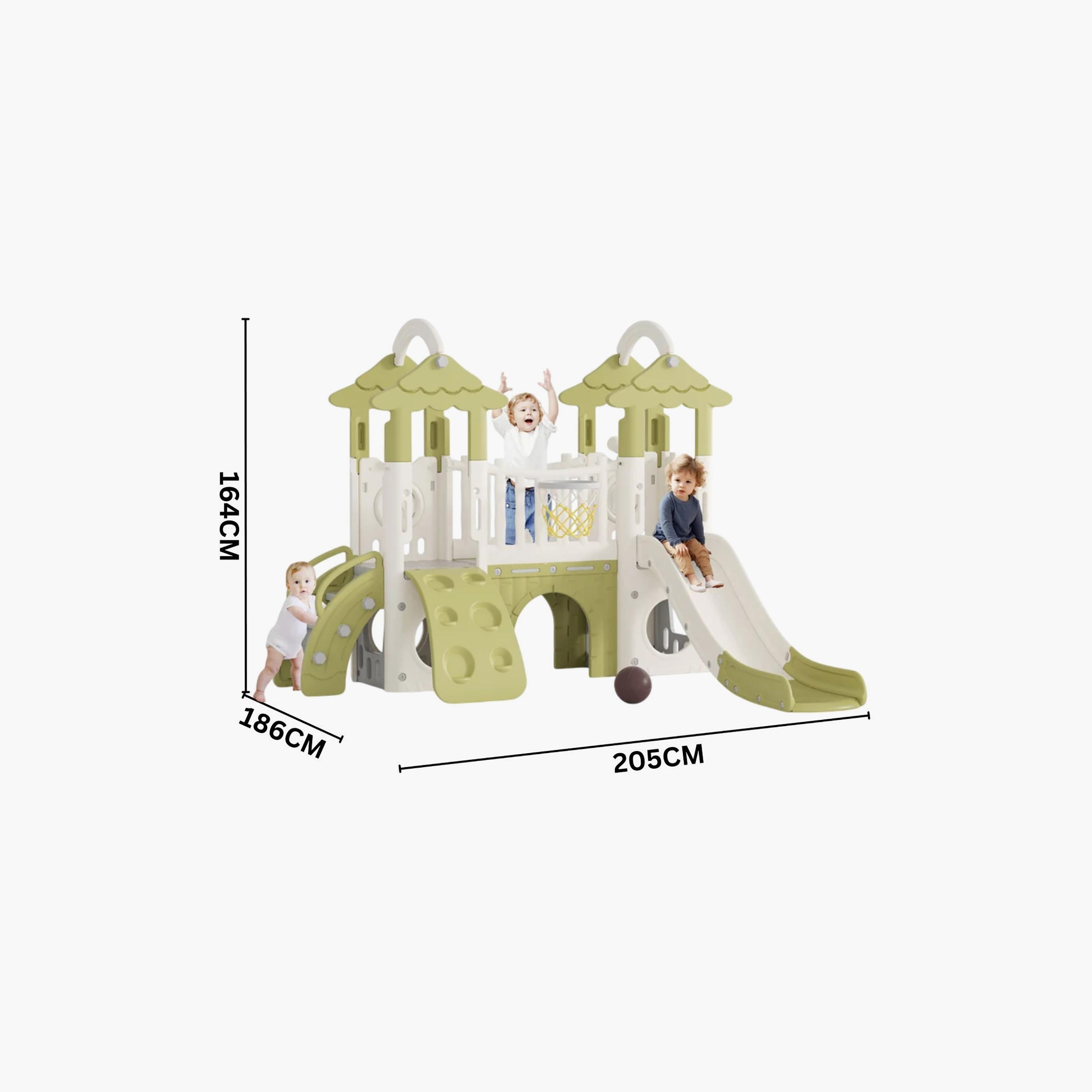 Little Angel 9-In-1 Outdoor Slide Playset-toys-outdoor-slidesandswings-image-8