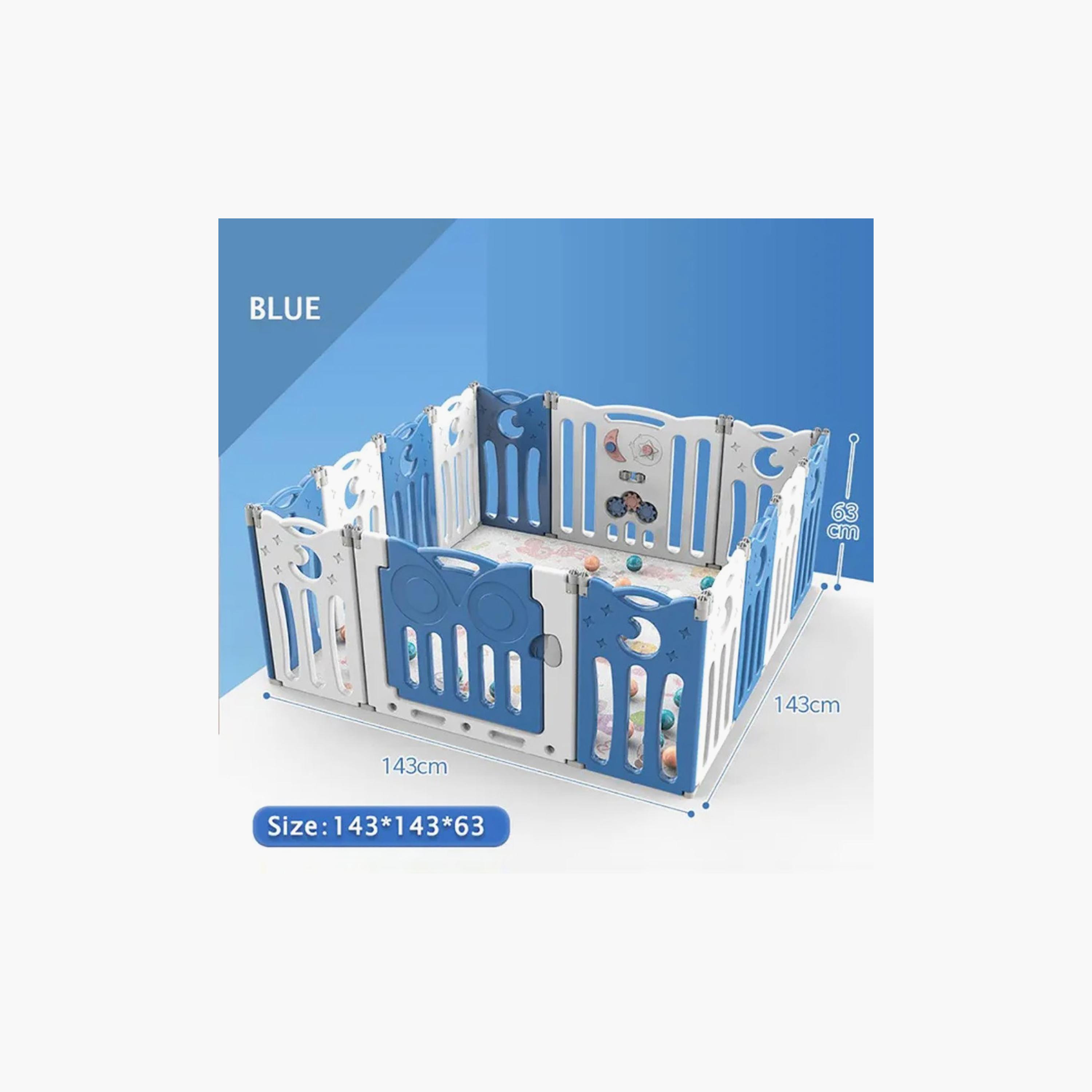 Little Angel 14-Piece Foldable Playpen with Fence-baby-infantactivity-playpensandplaymats-image-2