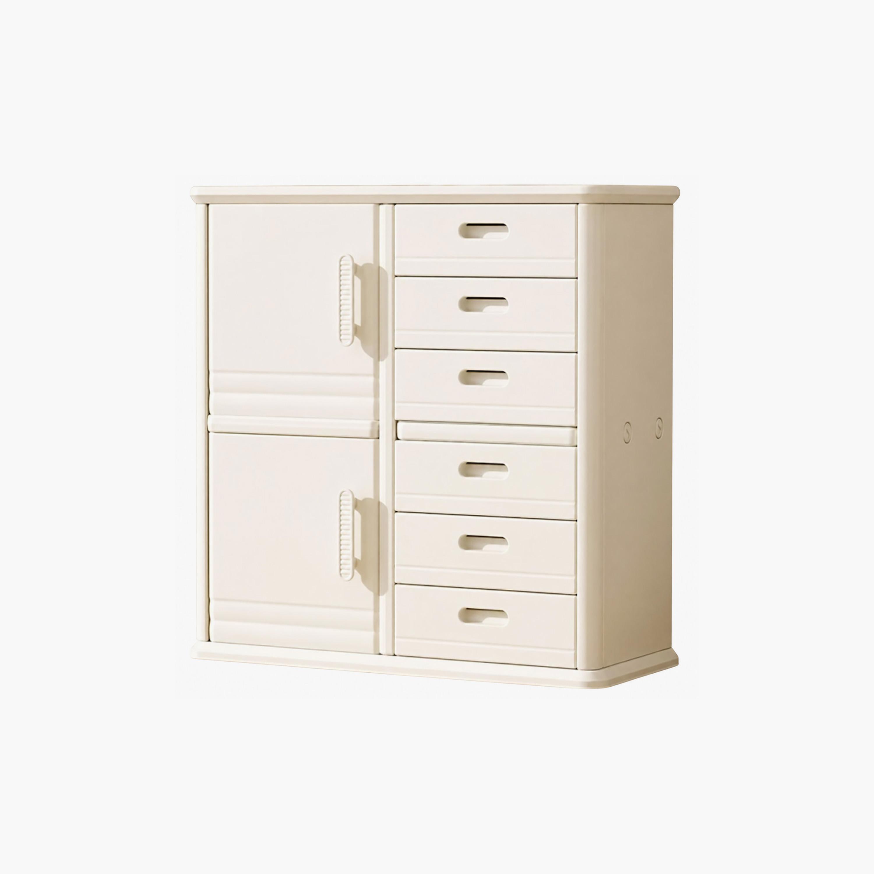Little Angel Storage Rack Organizer Cabinet with Drawers & Shelves-baby-nursery-furniture-wardrobesandstorage-image-1