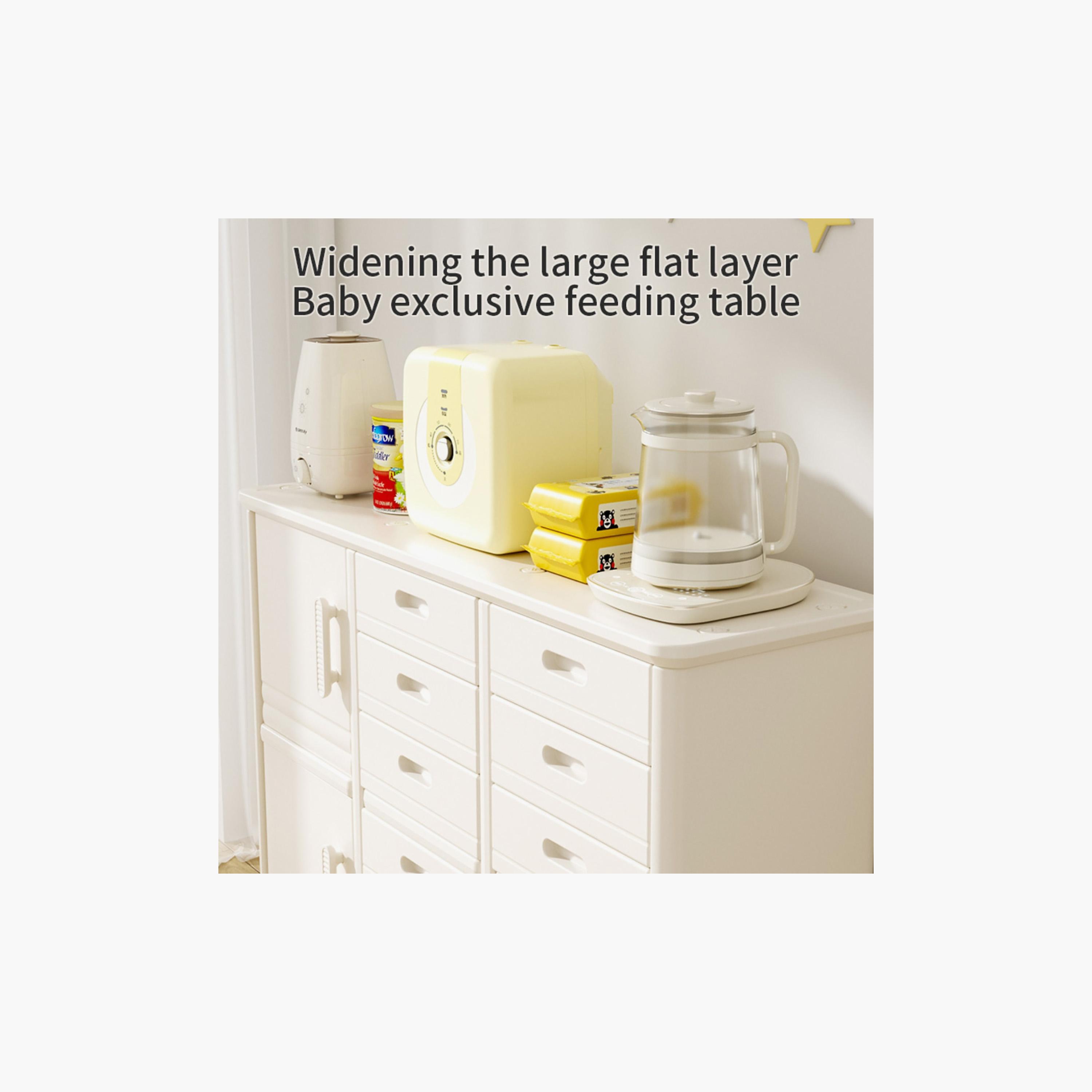 Little Angel Storage Rack Organizer Cabinet with Drawers & Shelves-baby-nursery-furniture-wardrobesandstorage-image-3