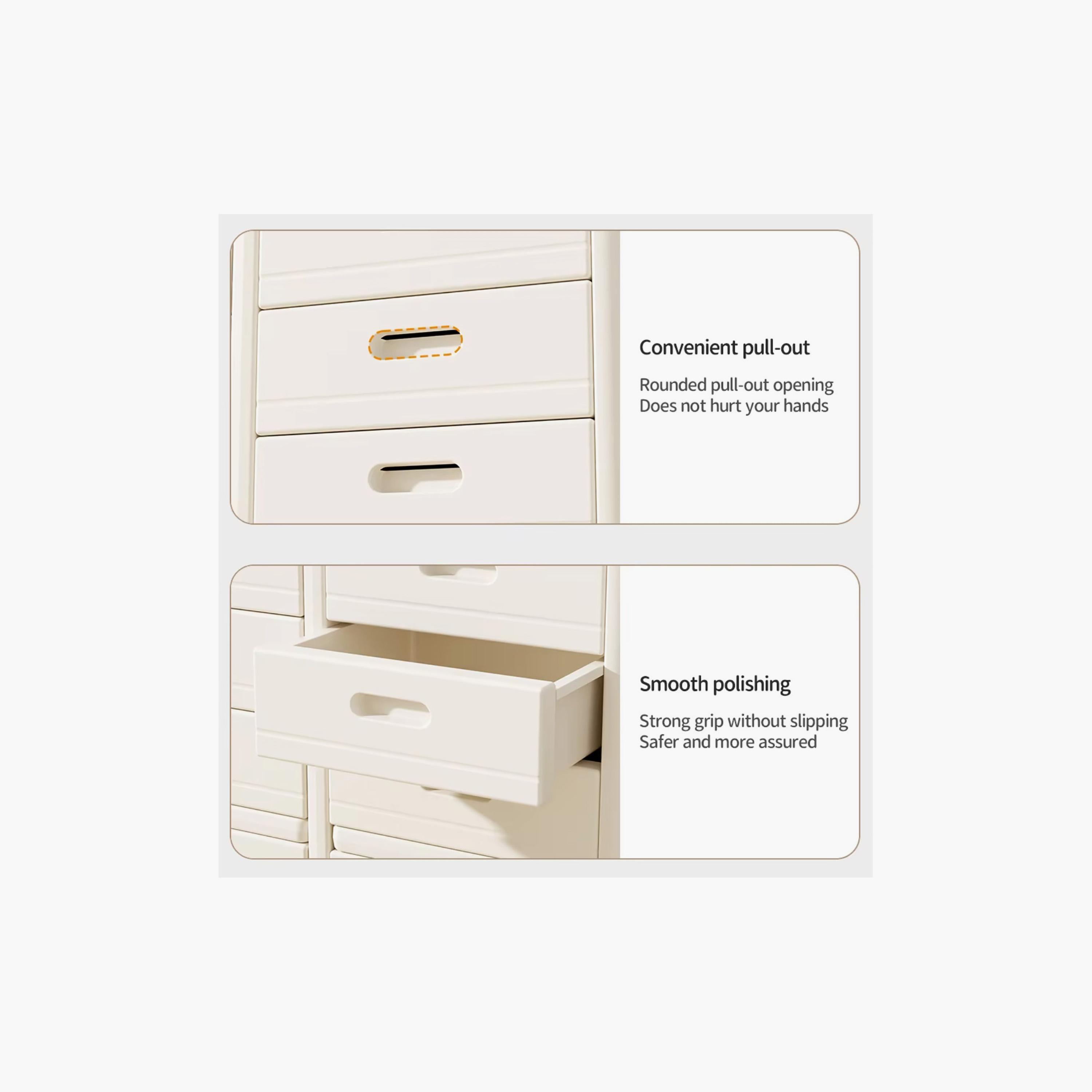Little Angel Storage Rack Organizer Cabinet with Drawers & Shelves-baby-nursery-furniture-wardrobesandstorage-image-6