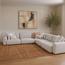 كنبة ركنية قماشية قابلة للعكس 5 مقاعد - وودي بيتا-furniture-sofaandseating-cornersofas-image-6