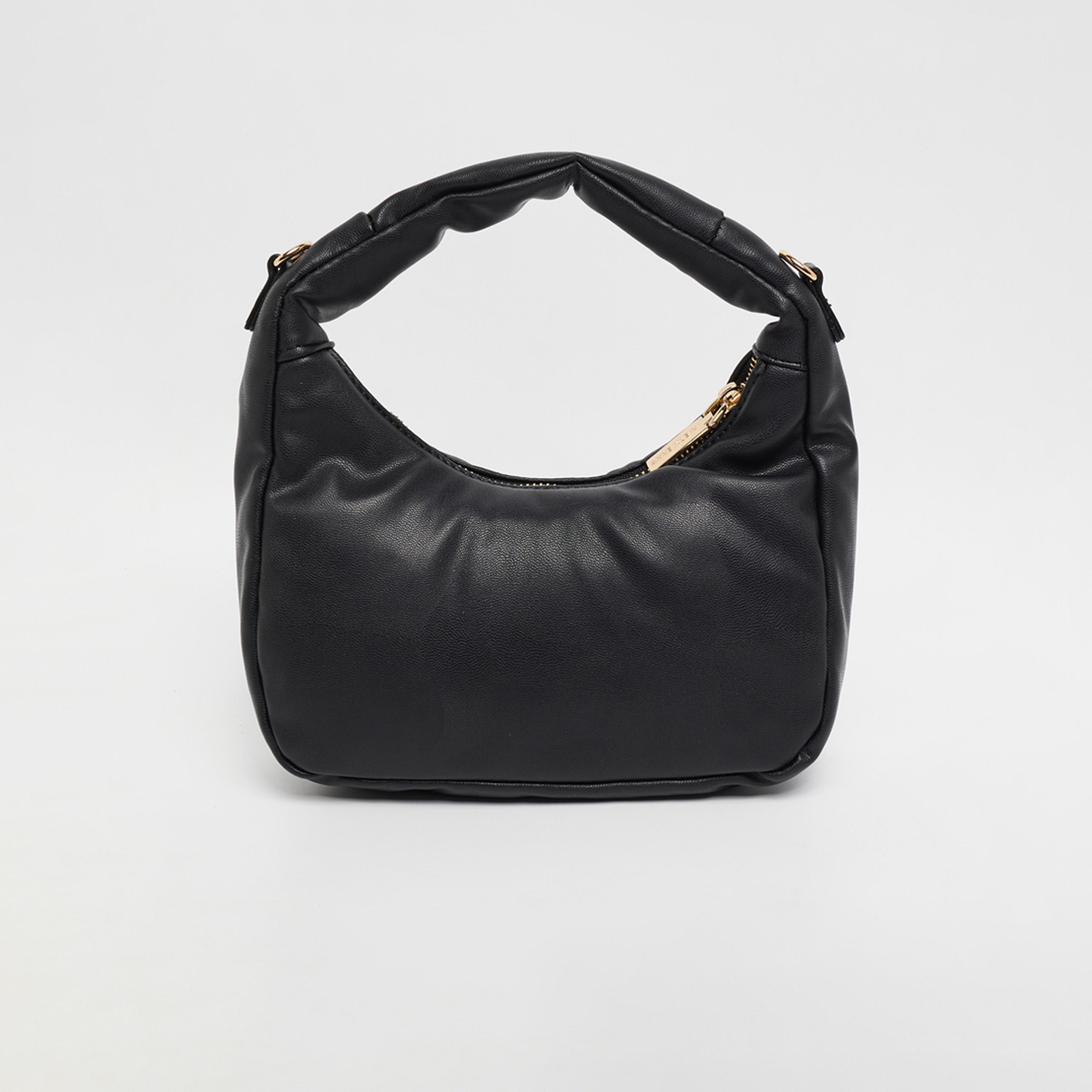 آن كلين - شنطة كتف سادة بمقبض علوي وسحاب حزام سلسلة | 19.5 × 4 × 10.5 سم-women-bagsandwallets-handbags-image-3