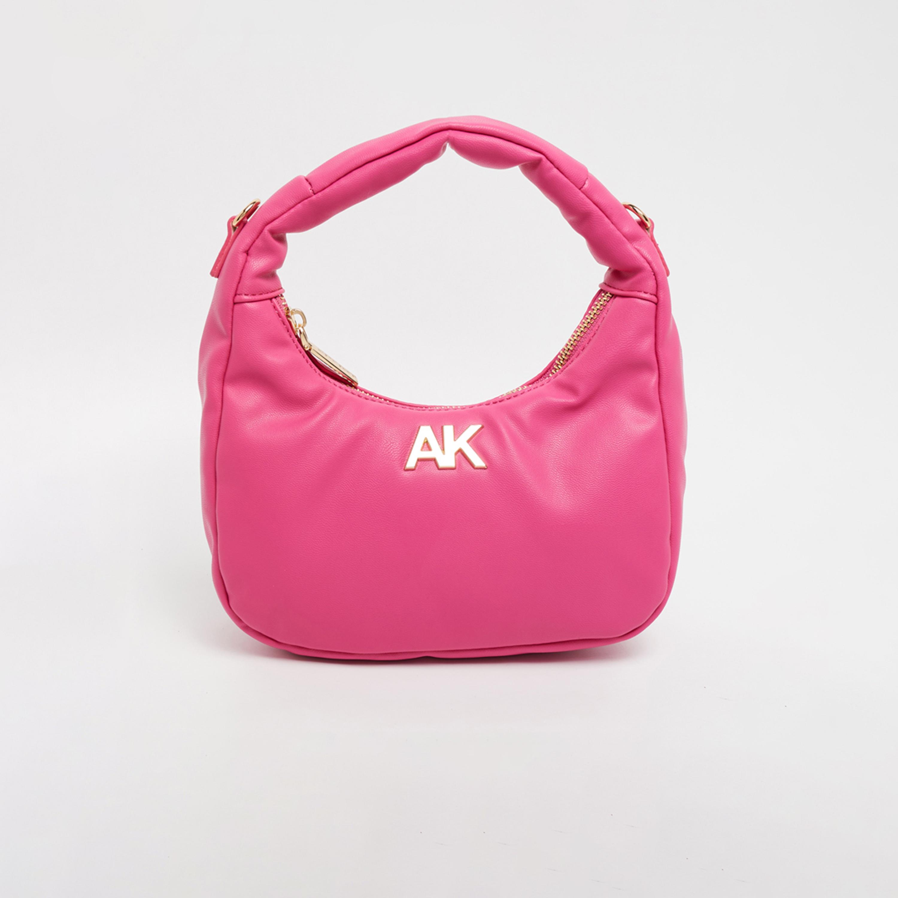 آن كلين - شنطة كتف سادة بمقبض علوي وسحاب حزام سلسلة | 19.5 × 4 × 10.5 سم-women-bagsandwallets-handbags-image-11
