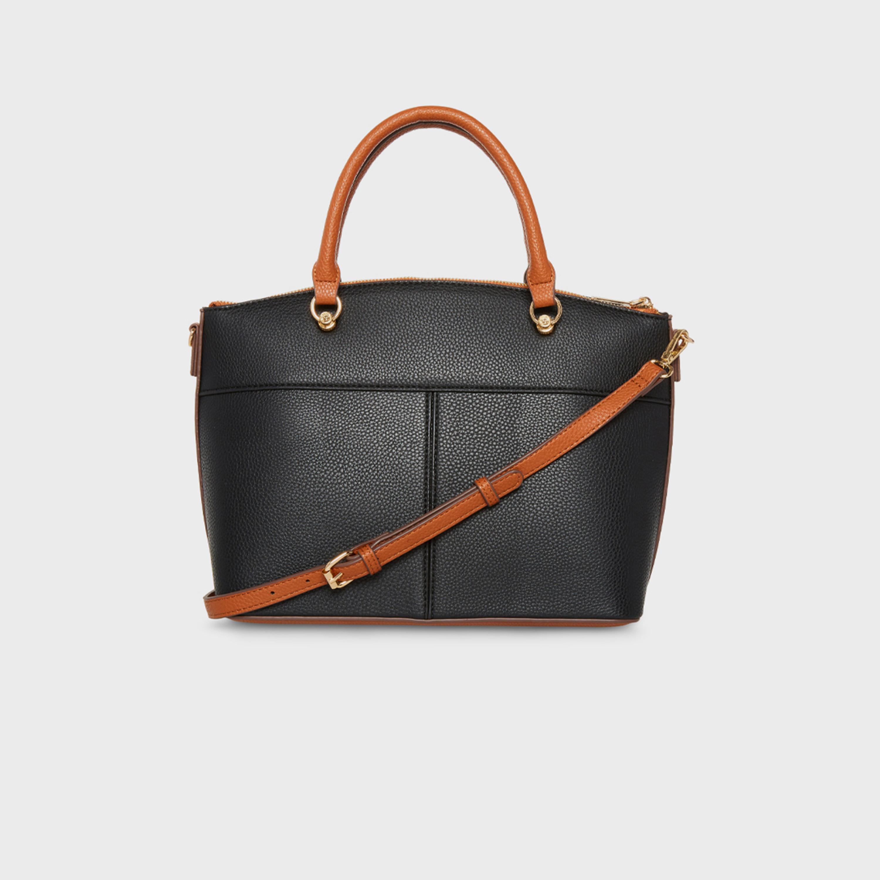 آن كلين - شنطة يد مزدوجة المقبض ذات ملمس مميز، سحاب حزام قابل للفصل-women-bagsandwallets-handbags-image-1