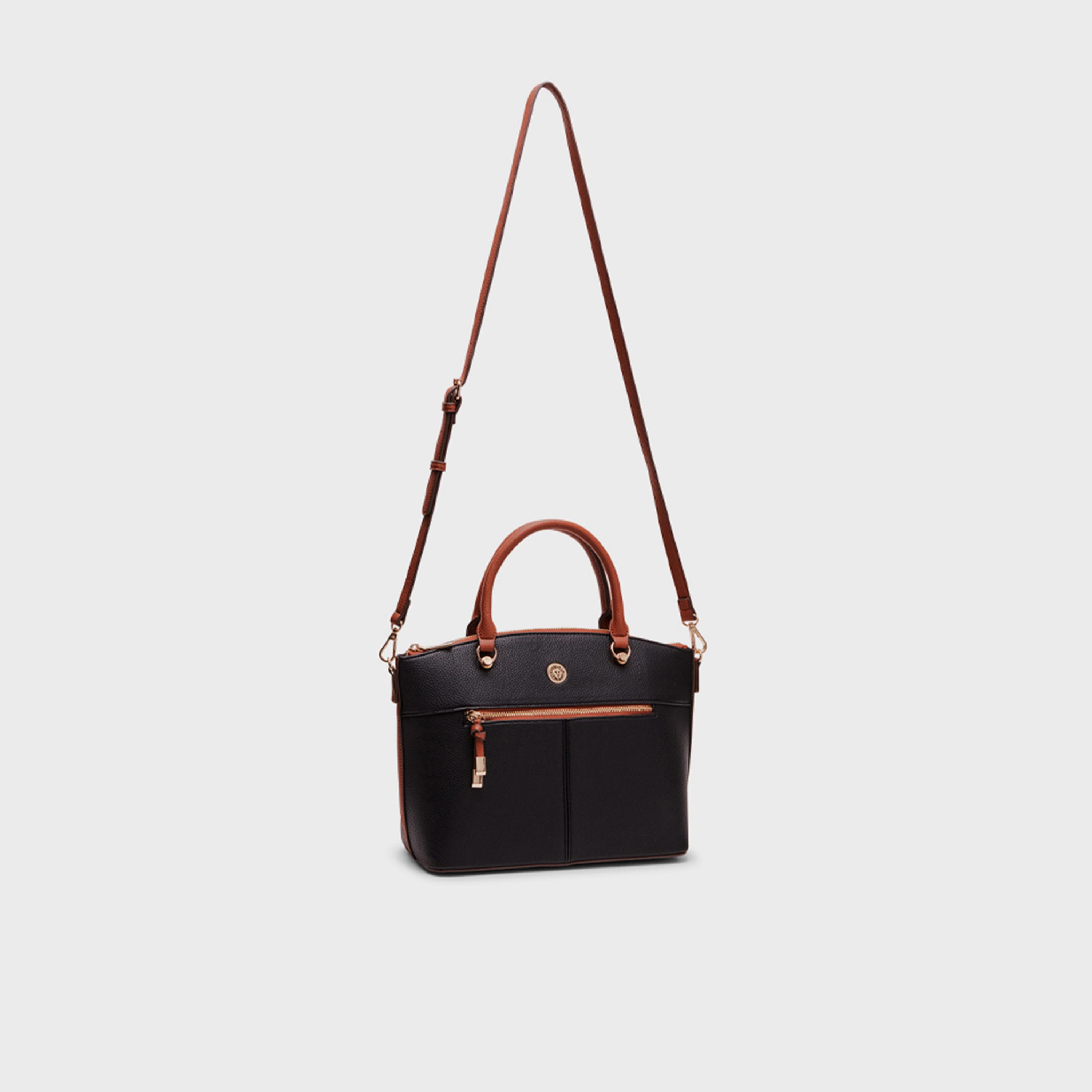 آن كلين - شنطة يد مزدوجة المقبض ذات ملمس مميز، سحاب حزام قابل للفصل-women-bagsandwallets-handbags-image-2