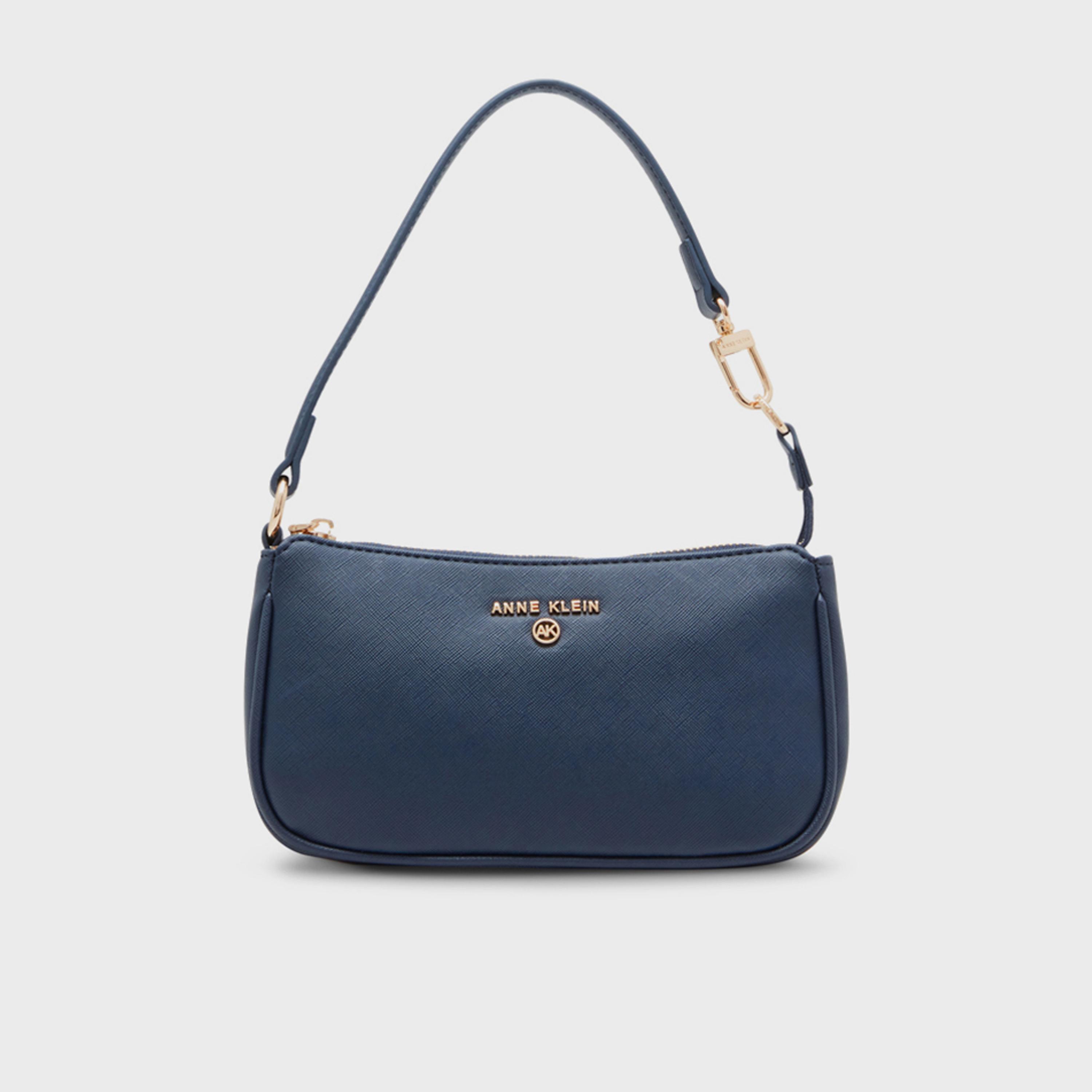آن كلين - شنطة كتف مزخرفة بسحاب حزام قابل للفصل | 20 × 5.58 × 10.16 سم-women-bagsandwallets-handbags-image-1