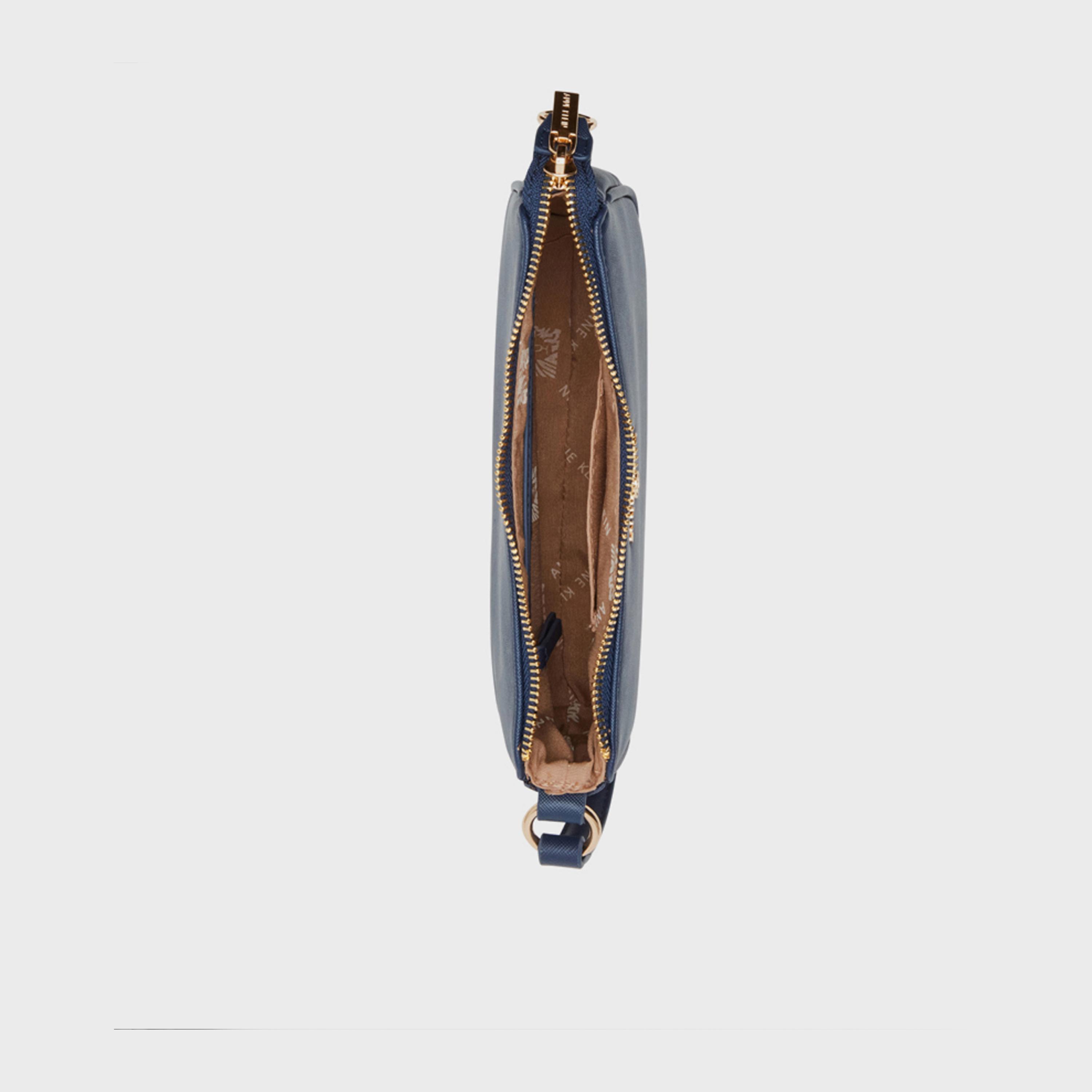 آن كلين - شنطة كتف مزخرفة بسحاب حزام قابل للفصل | 20 × 5.58 × 10.16 سم-women-bagsandwallets-handbags-image-4