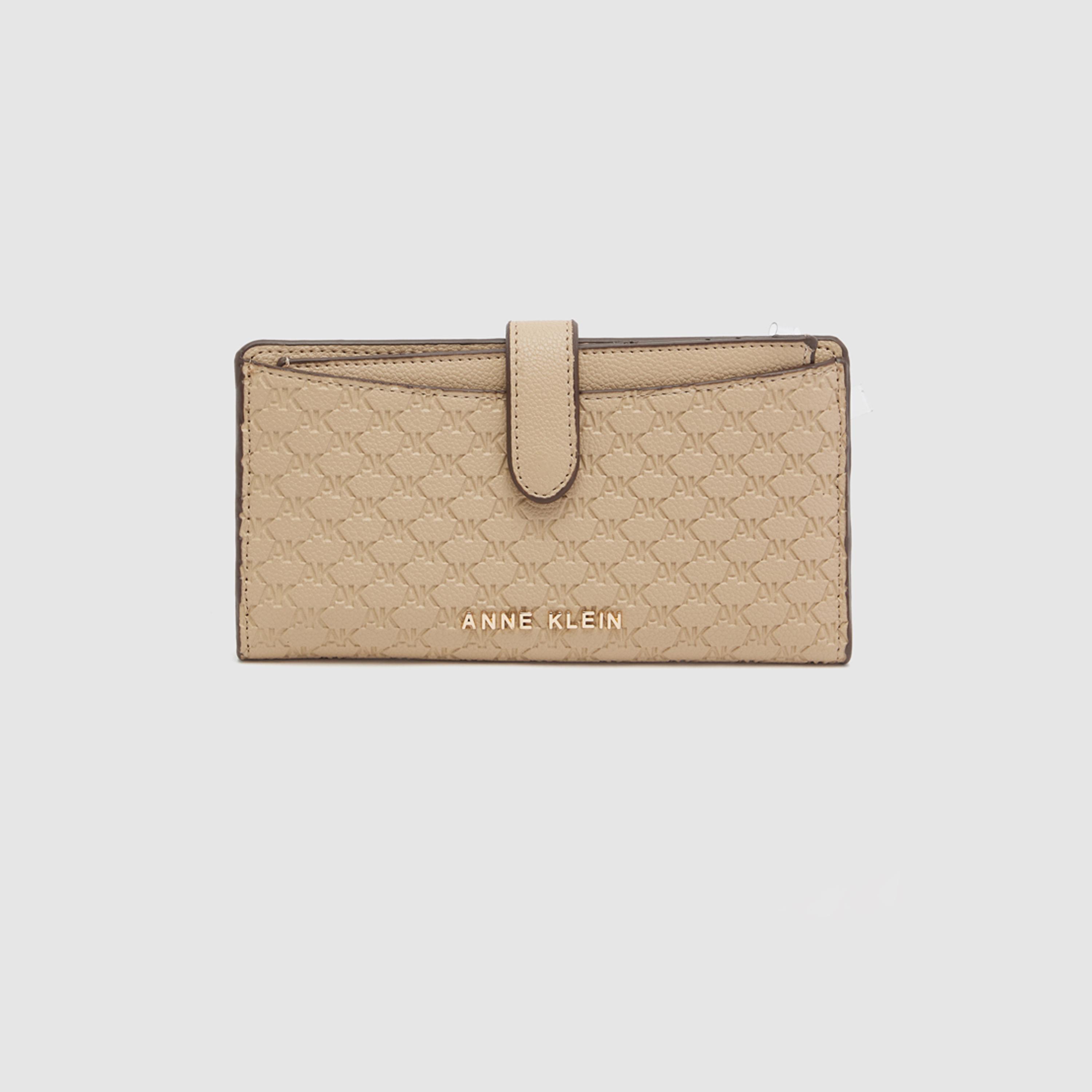 آن كلين - محفظة مونوغرام مع إغلاق مغناطيسي | 23.62 × 5.08 × 14.22 سم-women-bagsandwallets-wallets-image-2