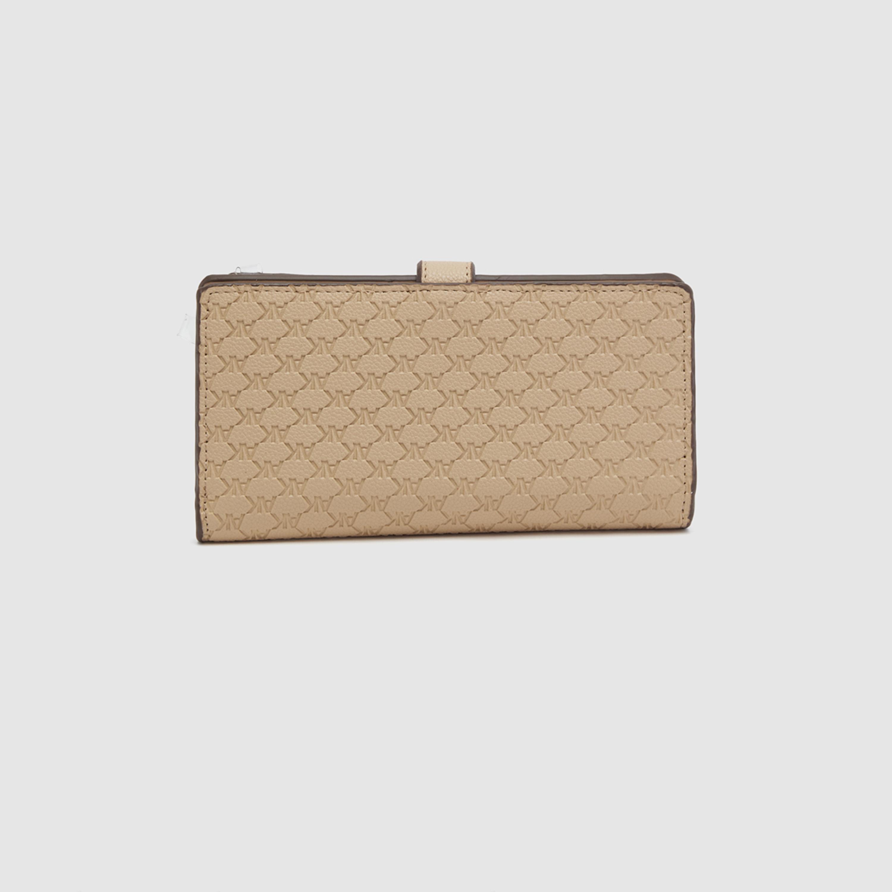 آن كلين - محفظة مونوغرام مع إغلاق مغناطيسي | 23.62 × 5.08 × 14.22 سم-women-bagsandwallets-wallets-image-4