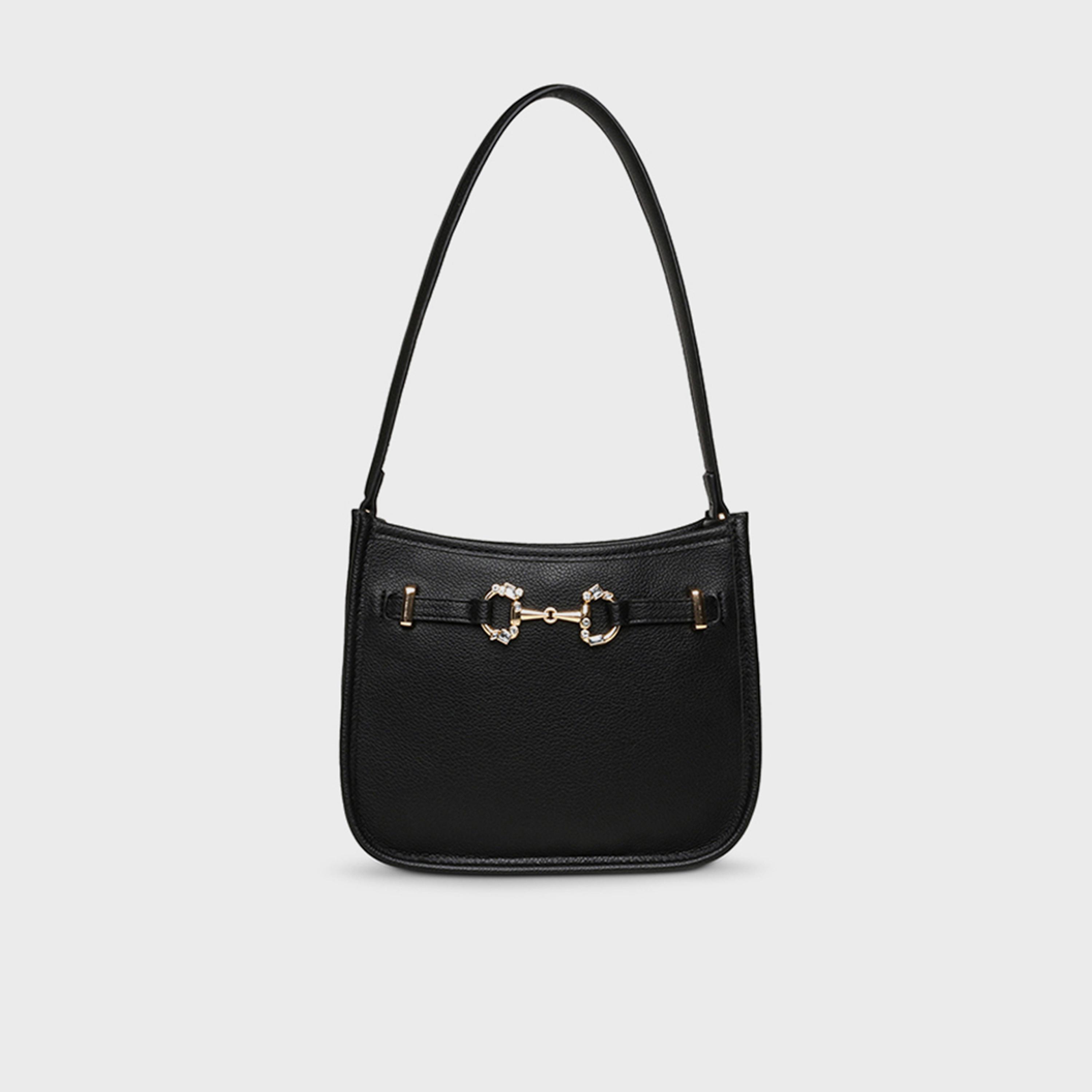 آن كلين - شنطة كتف مزخرفة بإغلاق مغناطيسي | 19.5 × 7.5 × 14 سم-women-bagsandwallets-handbags-image-1