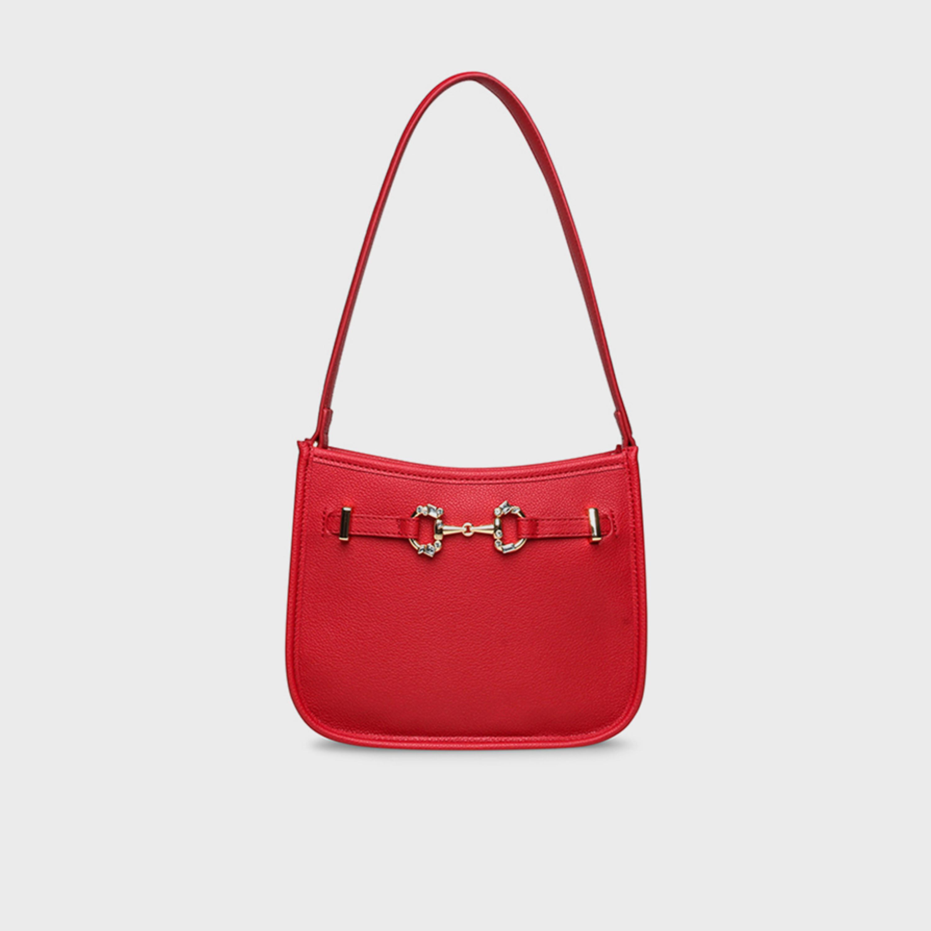 آن كلين - شنطة كتف مزخرفة بإغلاق مغناطيسي | 19.5 × 7.5 × 14 سم-women-bagsandwallets-handbags-image-6