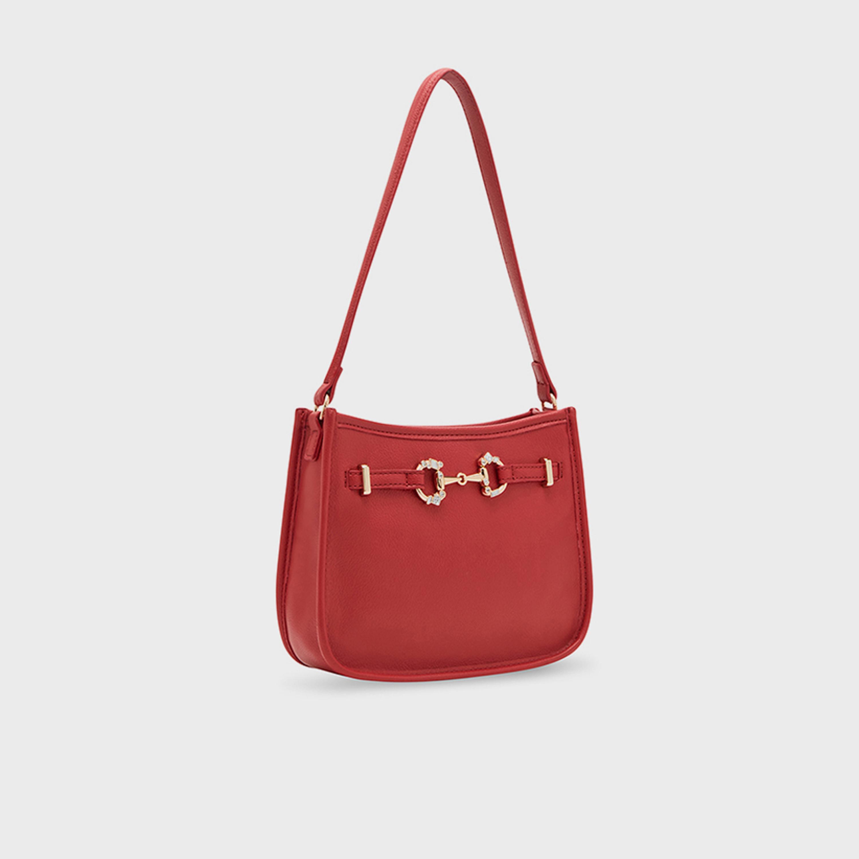 آن كلين - شنطة كتف مزخرفة بإغلاق مغناطيسي | 19.5 × 7.5 × 14 سم-women-bagsandwallets-handbags-image-7