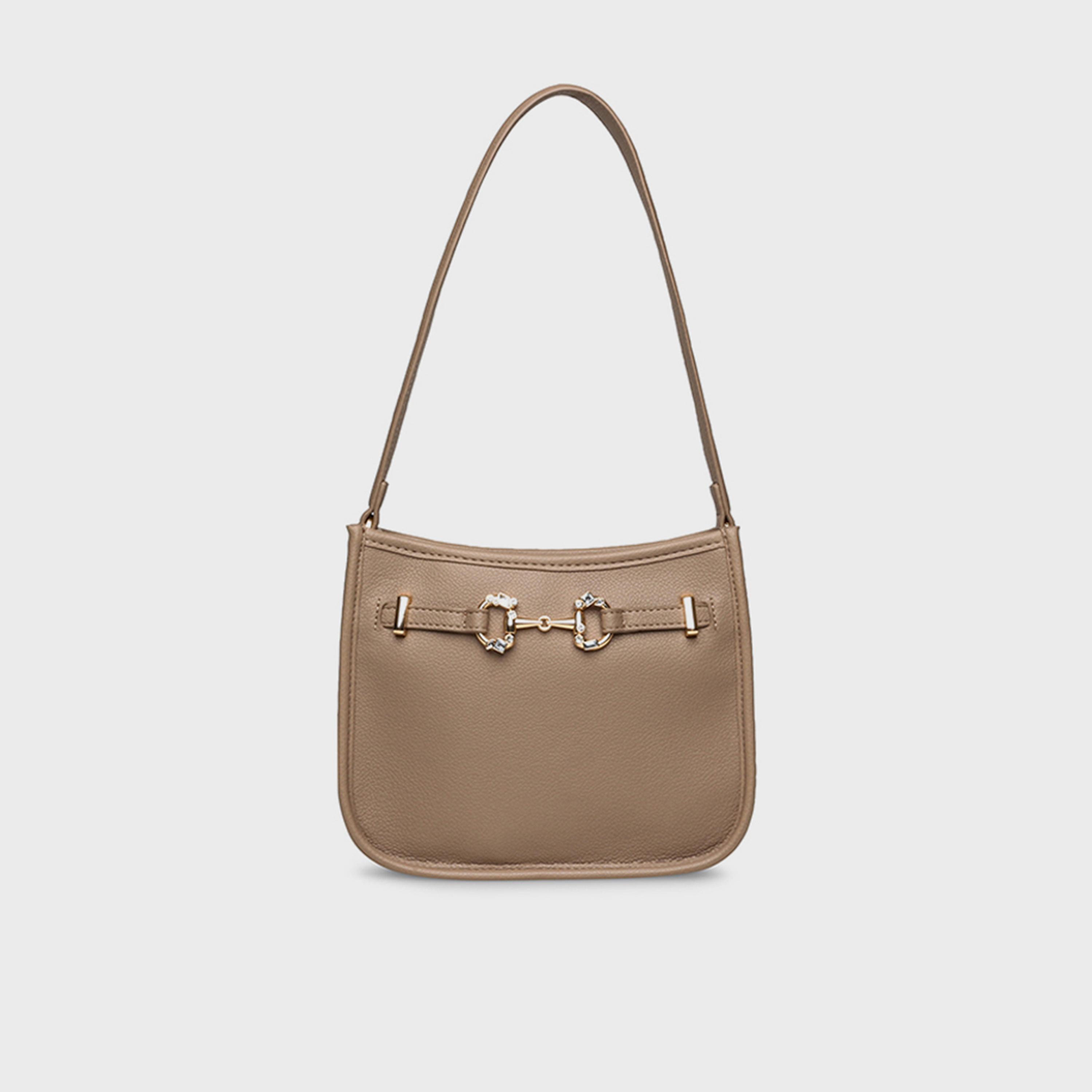 آن كلين - شنطة كتف مزخرفة بإغلاق مغناطيسي | 19.5 × 7.5 × 14 سم-women-bagsandwallets-handbags-image-11