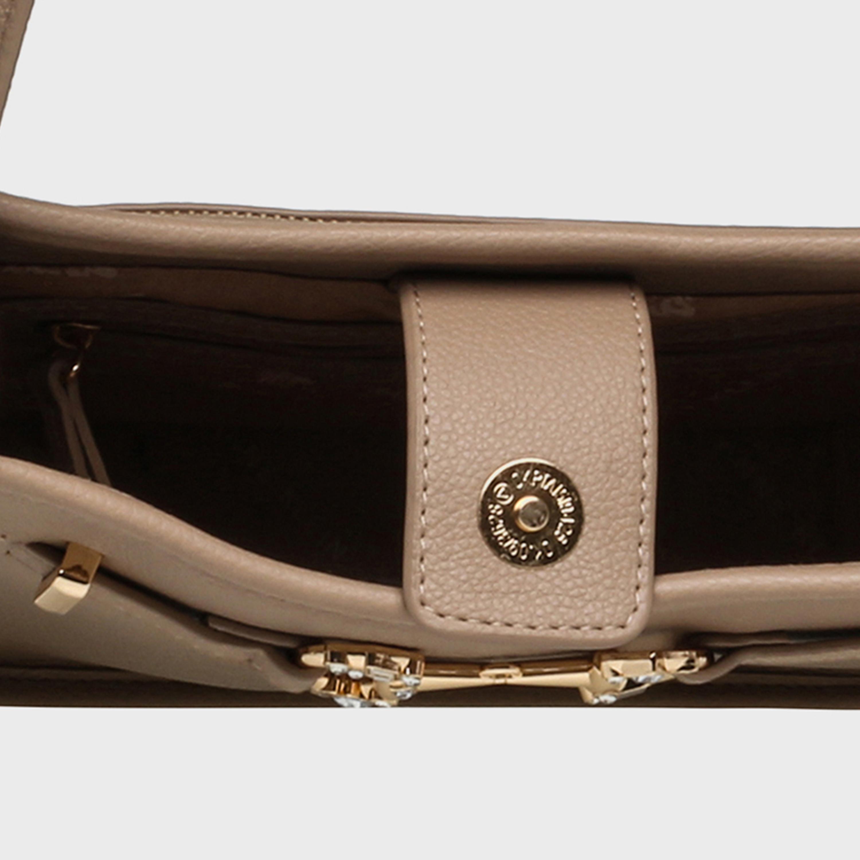 آن كلين - شنطة كتف مزخرفة بإغلاق مغناطيسي | 19.5 × 7.5 × 14 سم-women-bagsandwallets-handbags-image-15