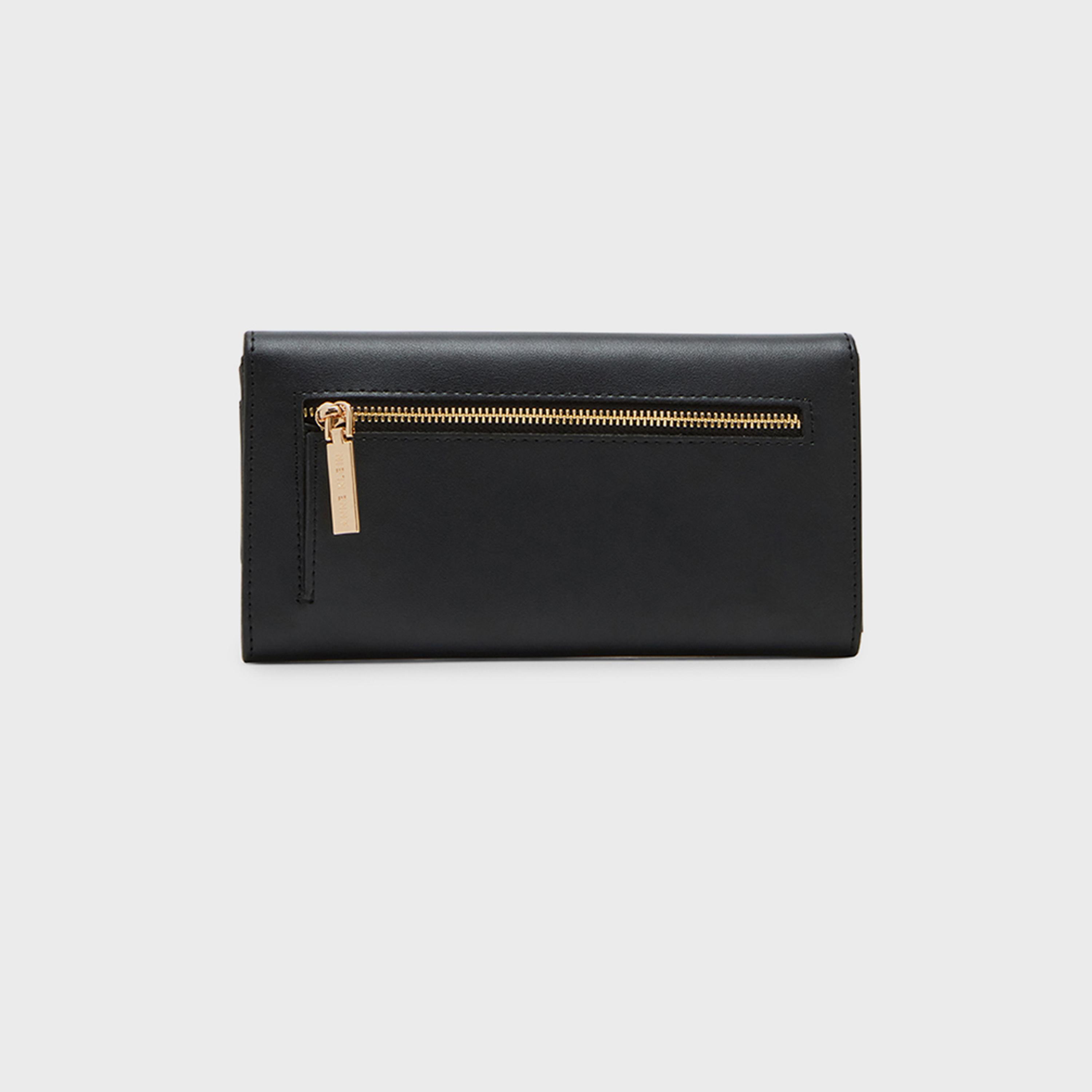 آن كلين - محفظة سادة بغطاء | 23.62 × 5.08 × 14.22 سم-women-bagsandwallets-wallets-image-3
