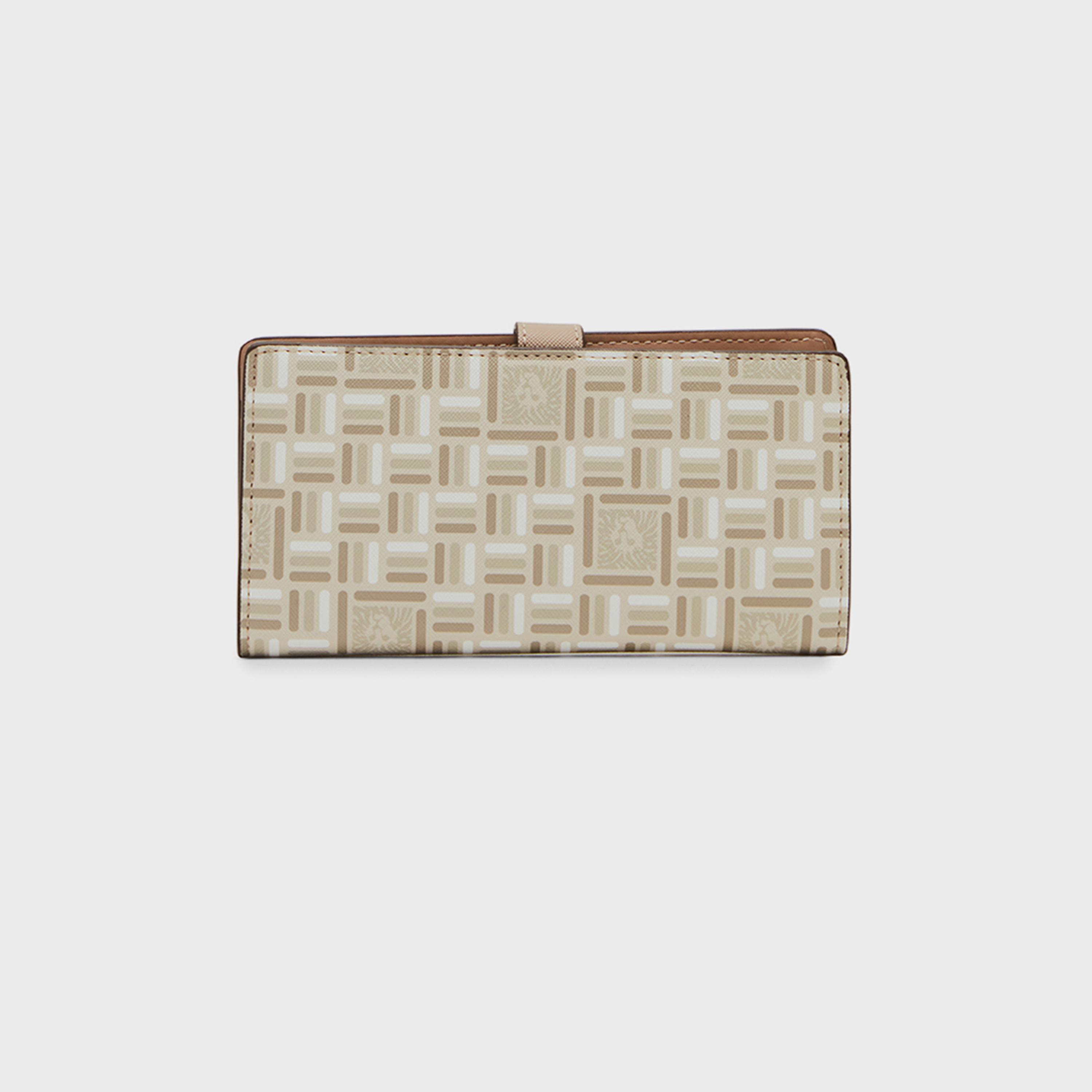 آن كلين - محفظة مطبوعة بإغلاق مغناطيسي | 23.62 × 5.08 × 14.22 سم-women-bagsandwallets-wallets-image-4
