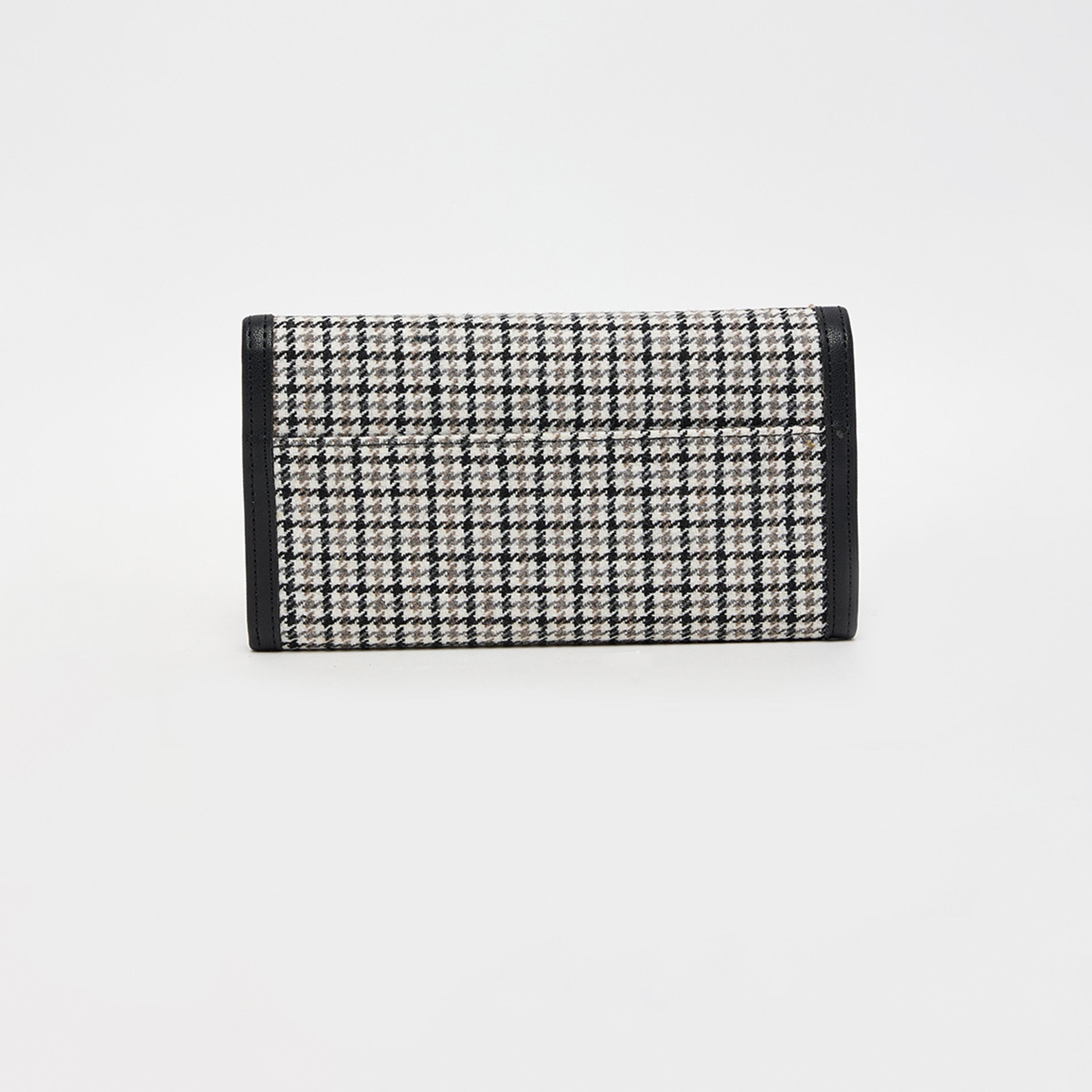 آن كلين - محفظة مطبوعة بقفل دوار | 23.62 × 5.08 × 14.22 سم-women-bagsandwallets-wallets-image-3