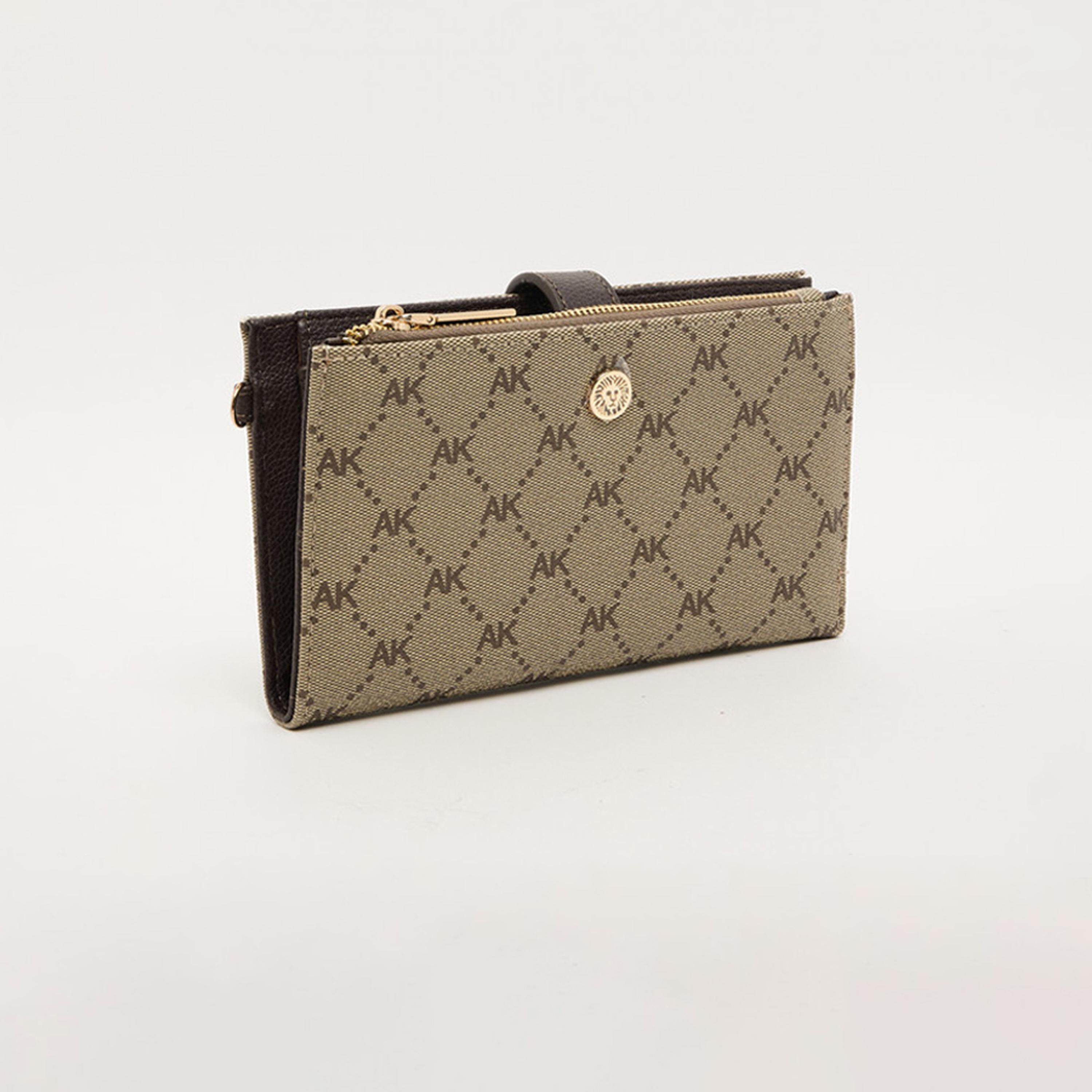 Anne Klein Monogram Wallet with Zipper-women-bagsandwallets-wallets-image-7